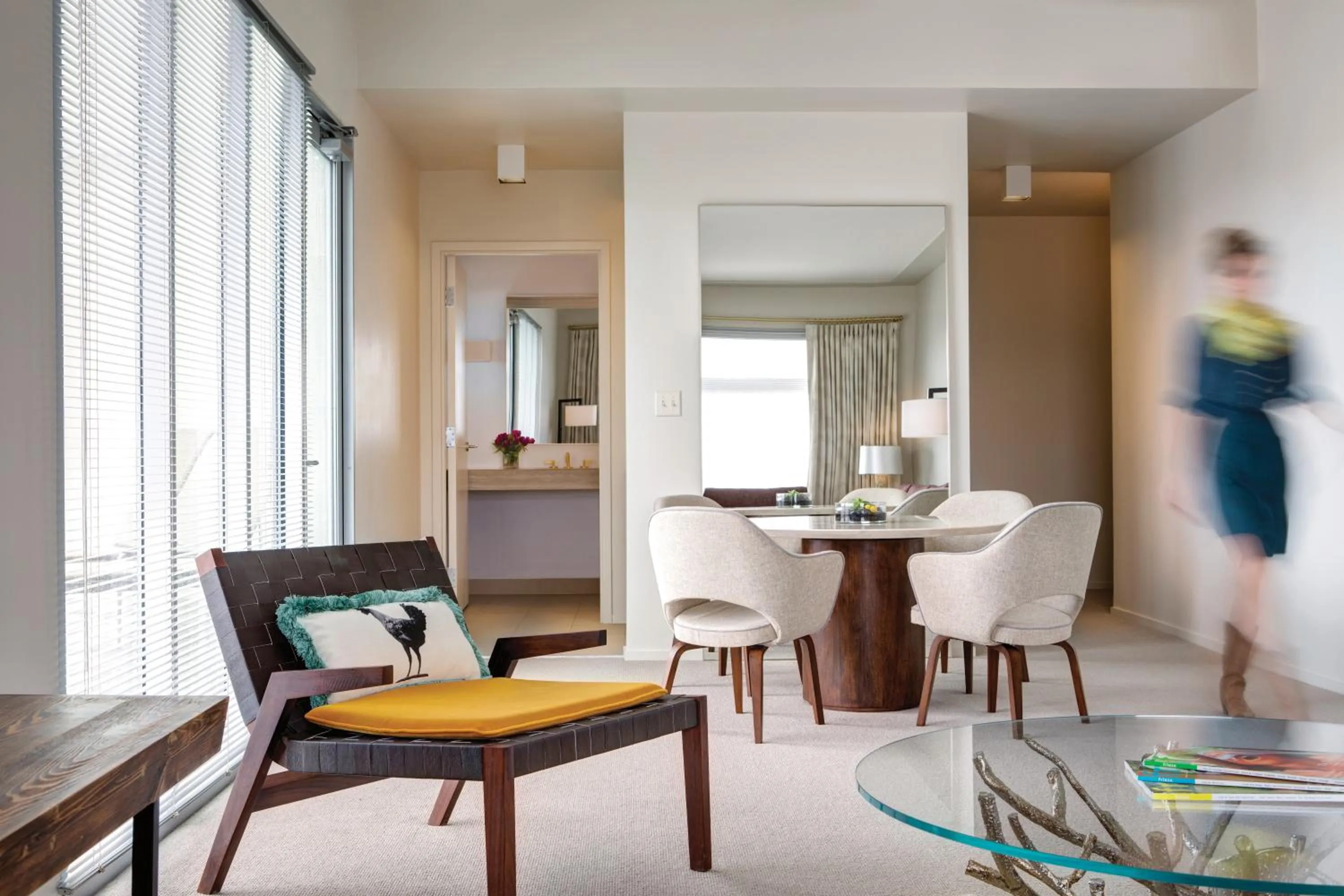 Living room in 21c Museum Hotel Bentonville - MGallery