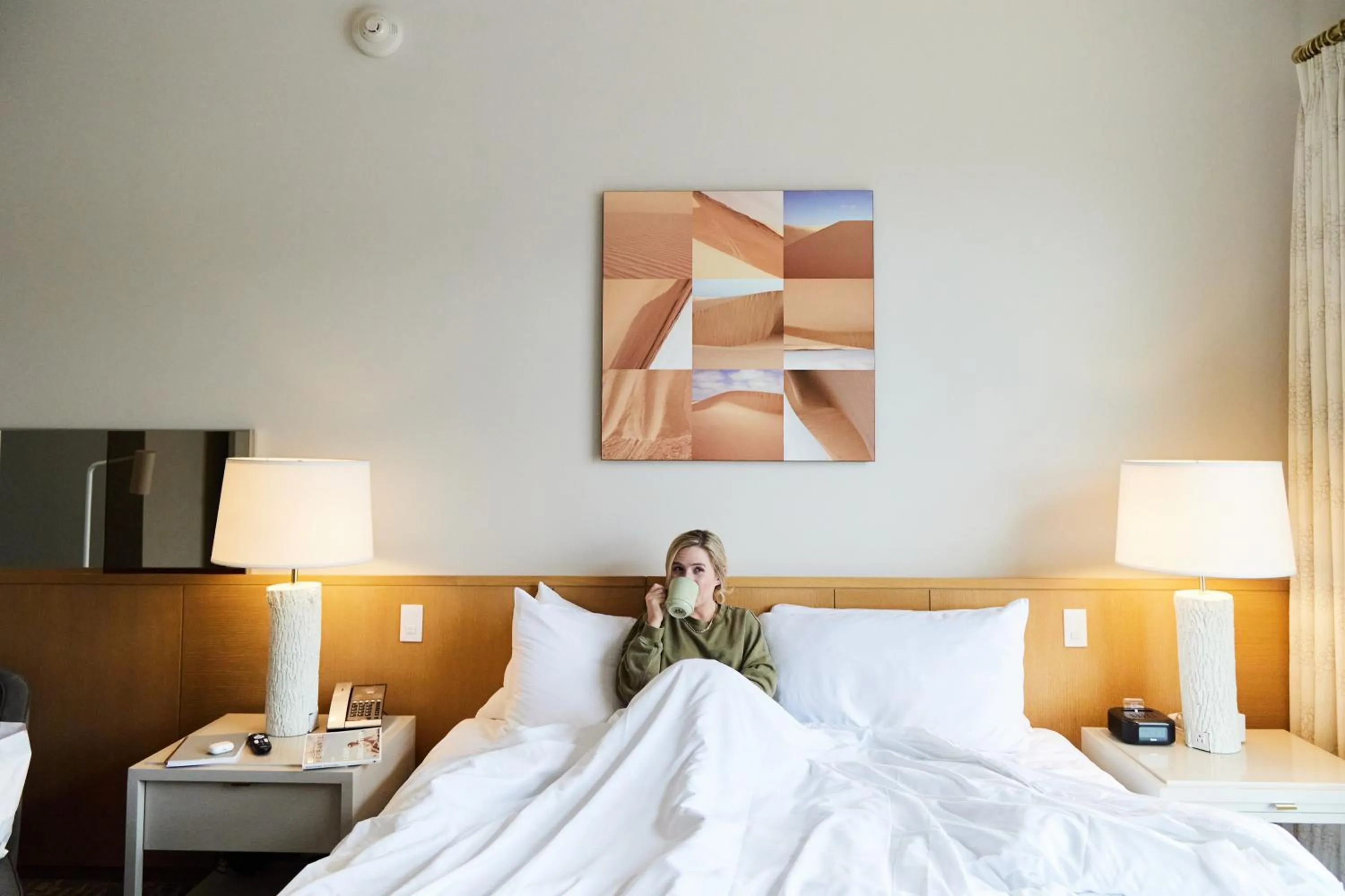 Bed in 21c Museum Hotel Bentonville - MGallery