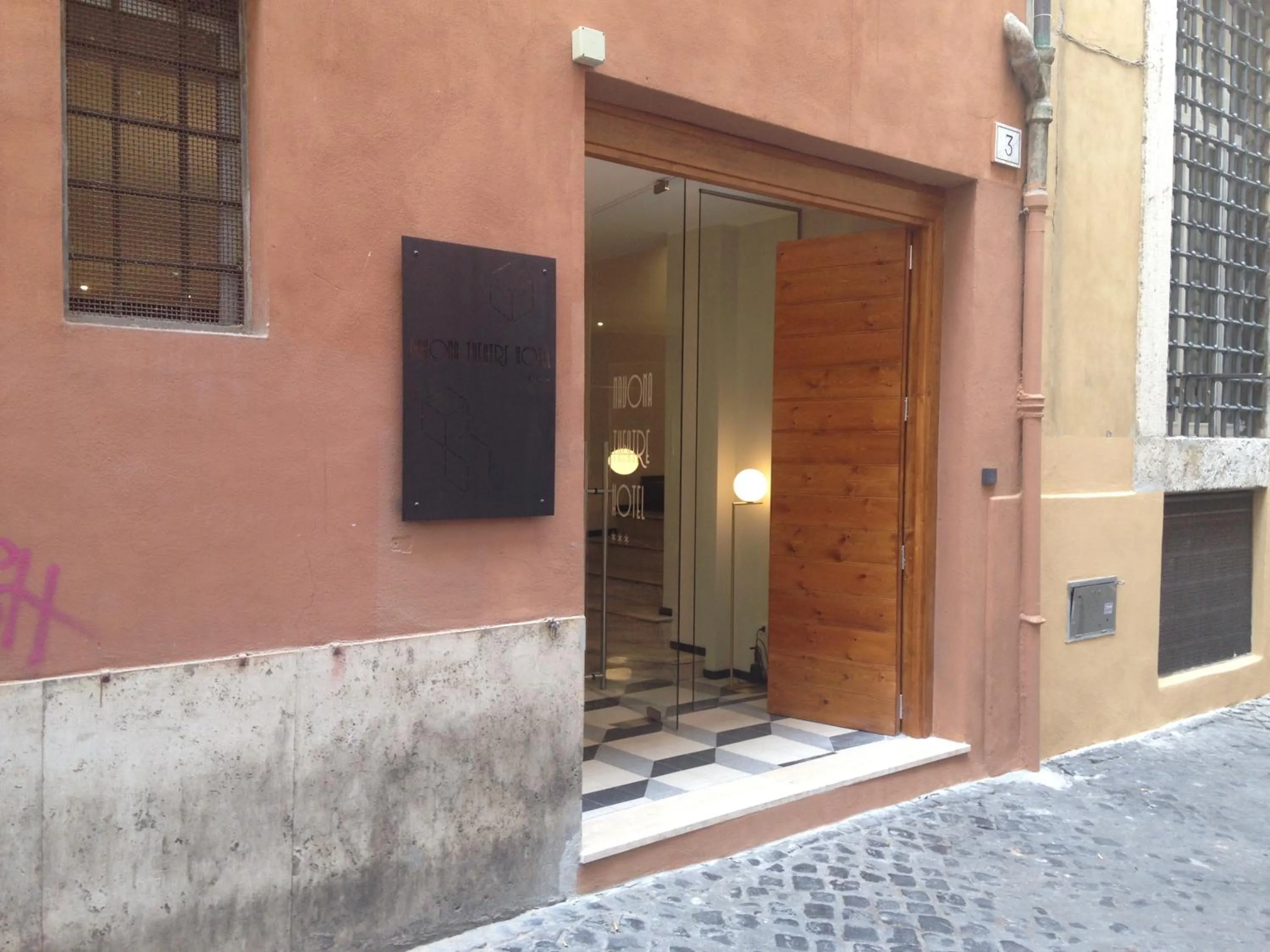 Property building in Adrianus Hotel