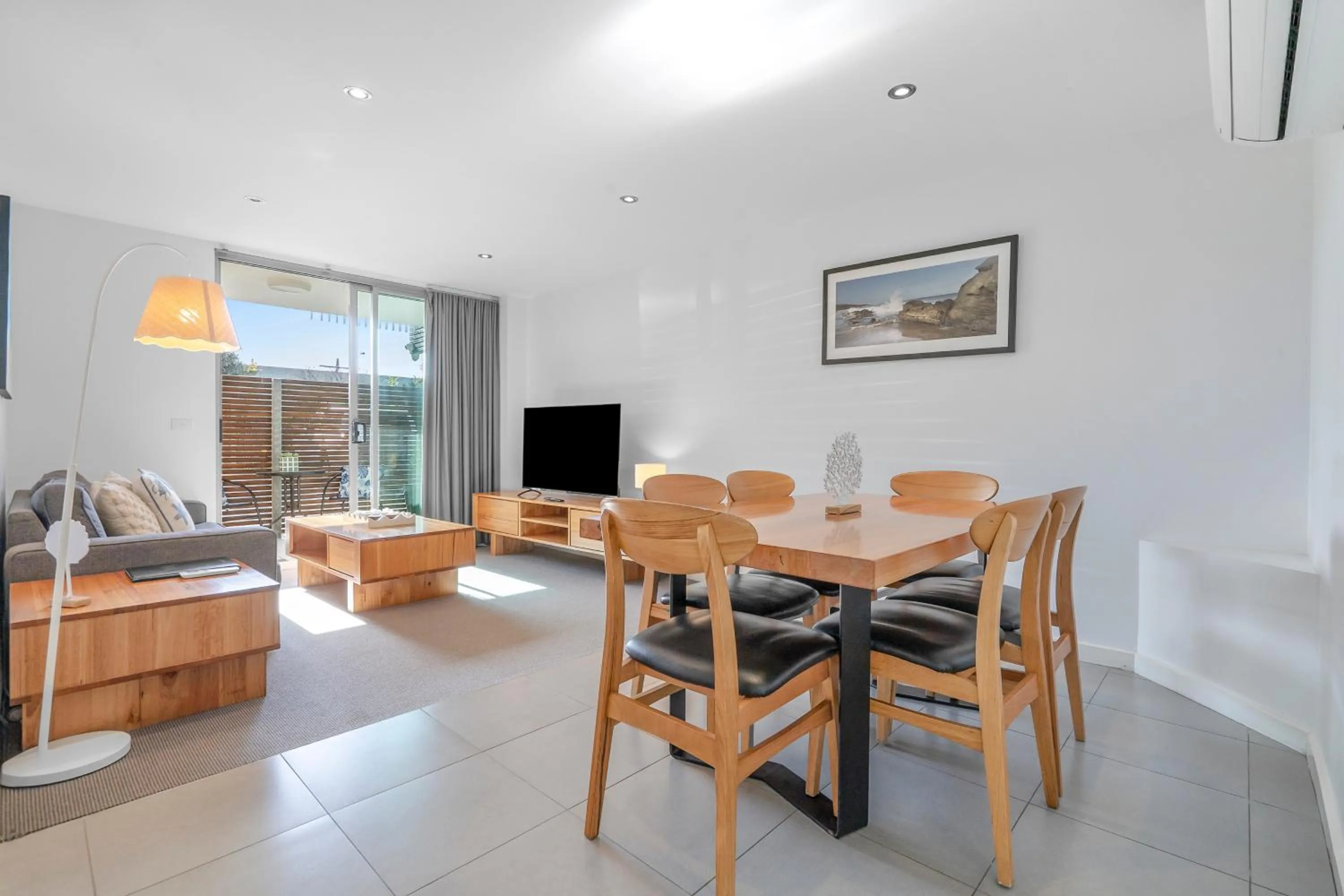 Patio in The Dolphin Apartments