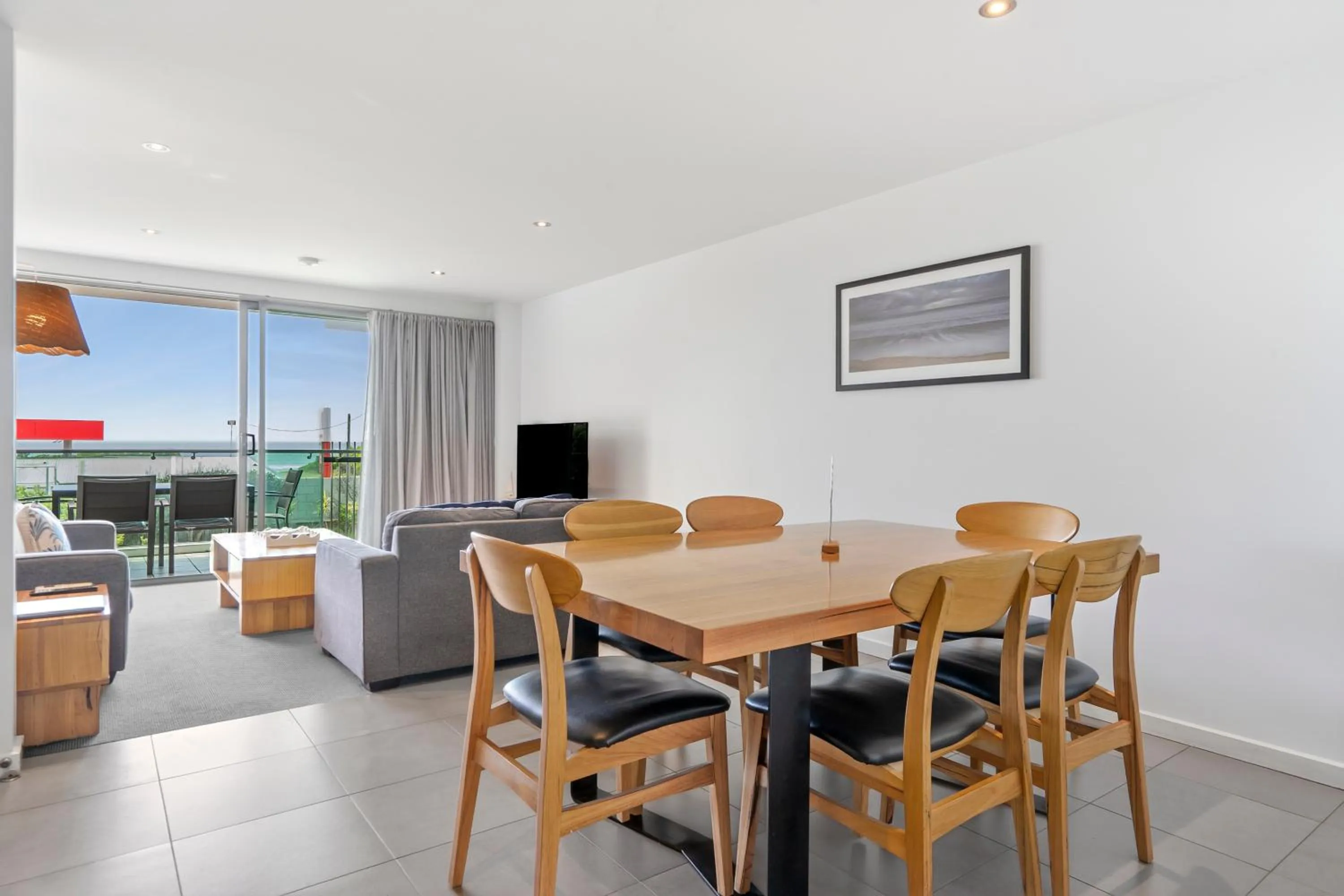 Dining area in The Dolphin Apartments