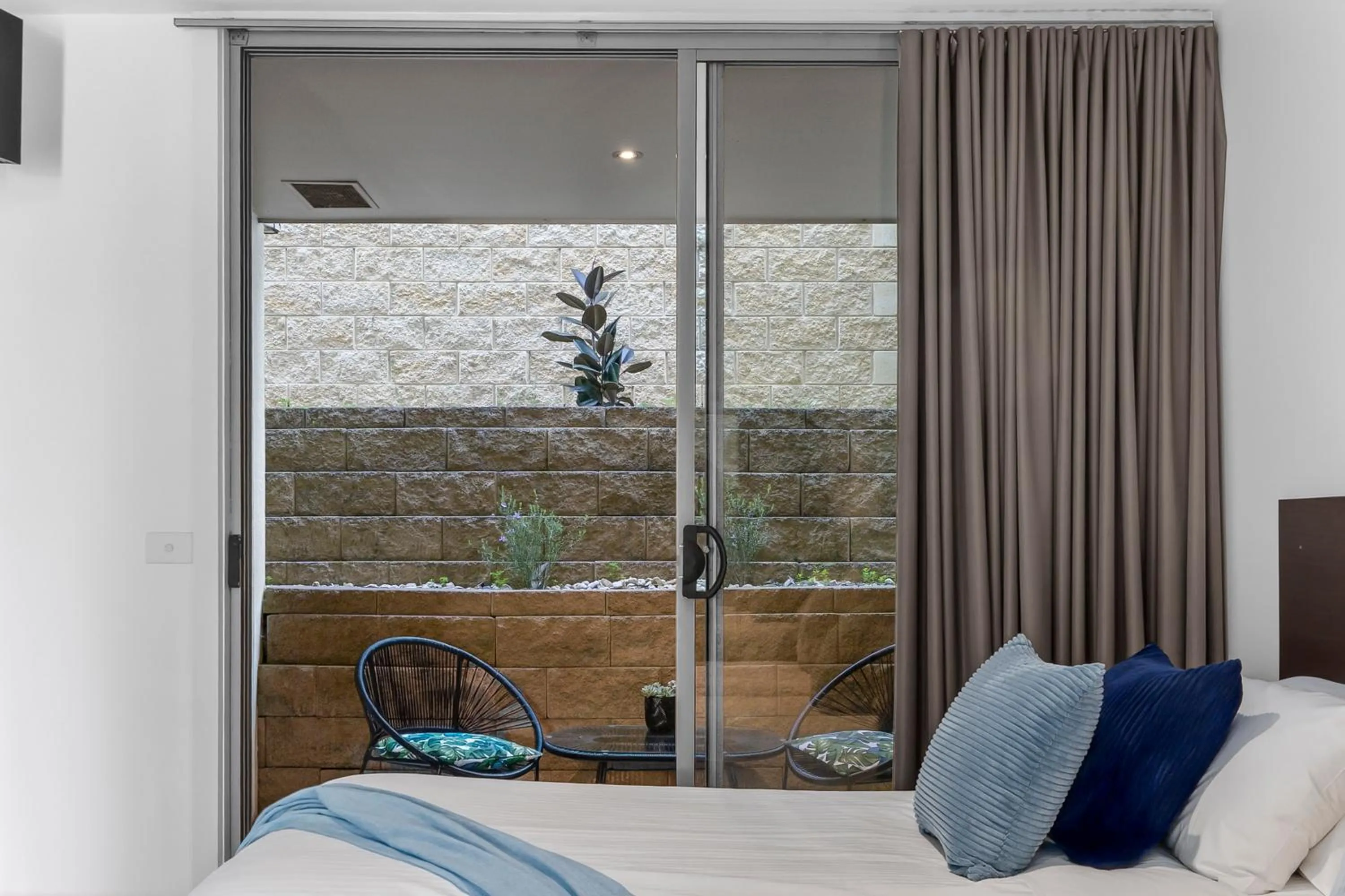 Patio in The Dolphin Apartments