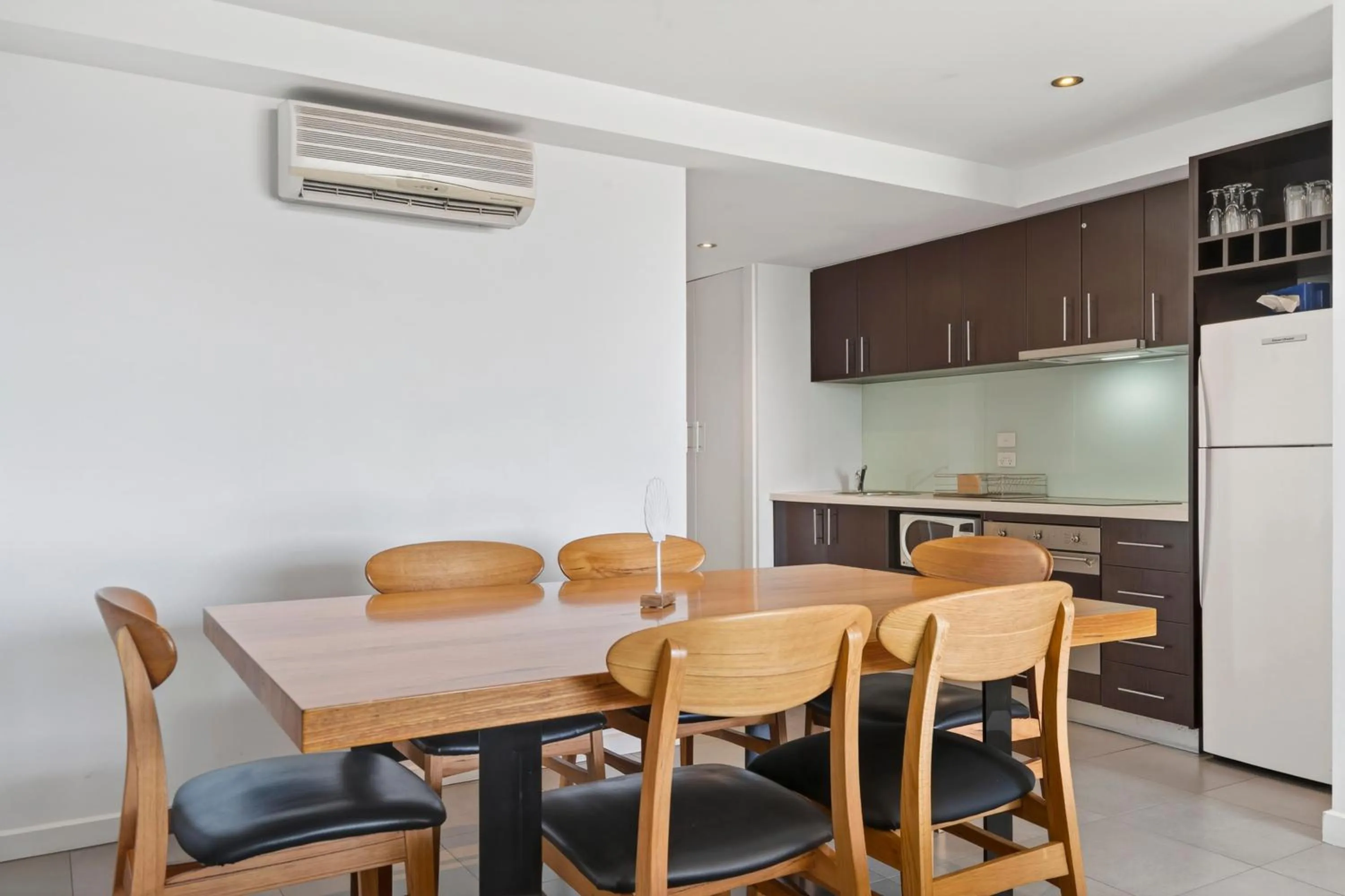 Dining area in The Dolphin Apartments