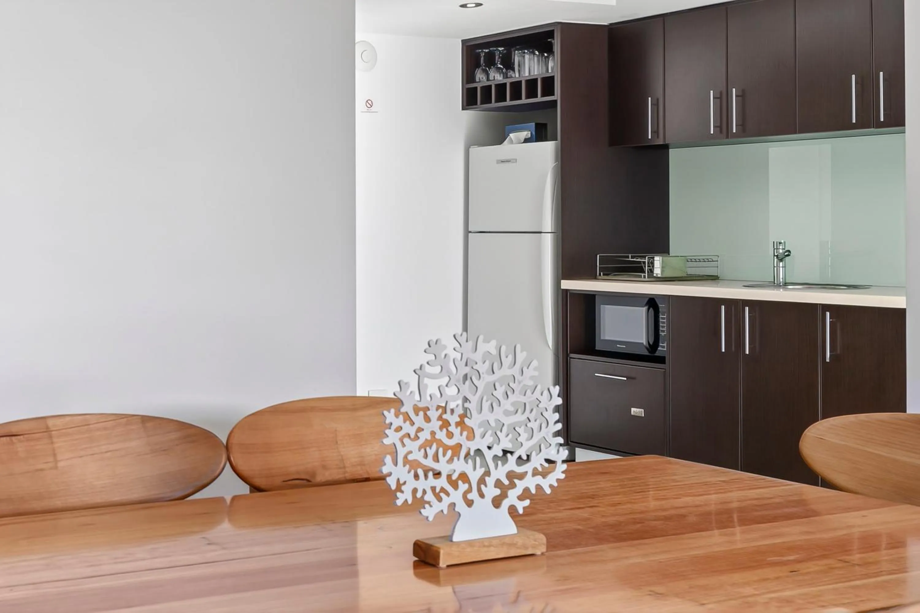 Dining area in The Dolphin Apartments