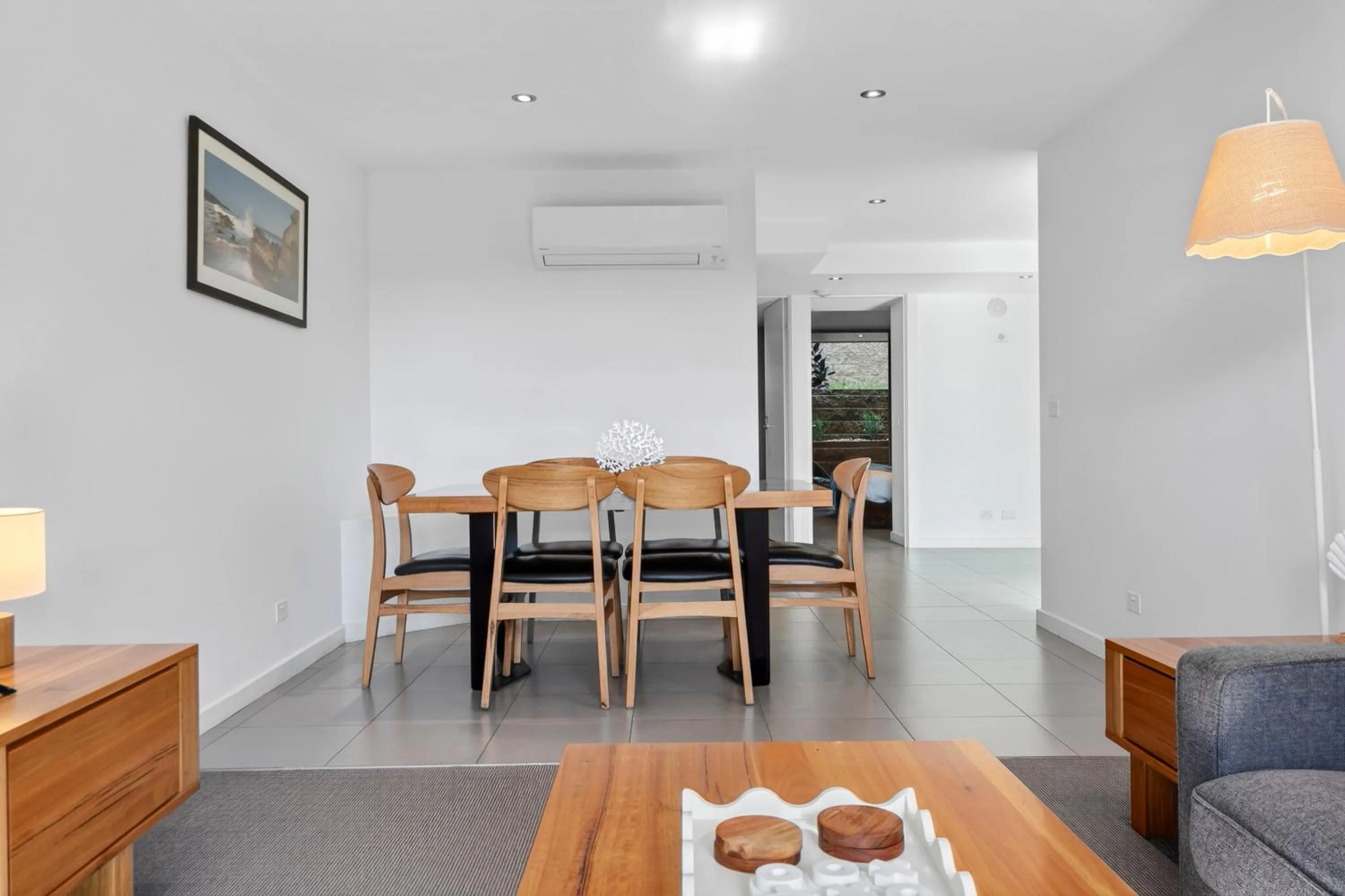 Dining area in The Dolphin Apartments