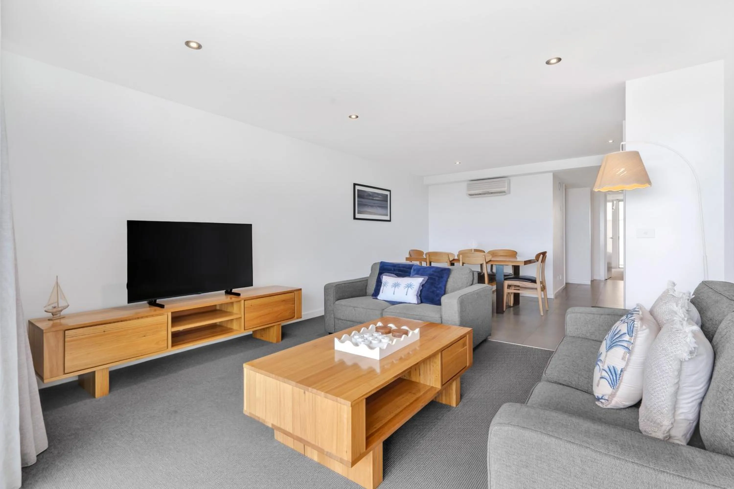 Living room in The Dolphin Apartments