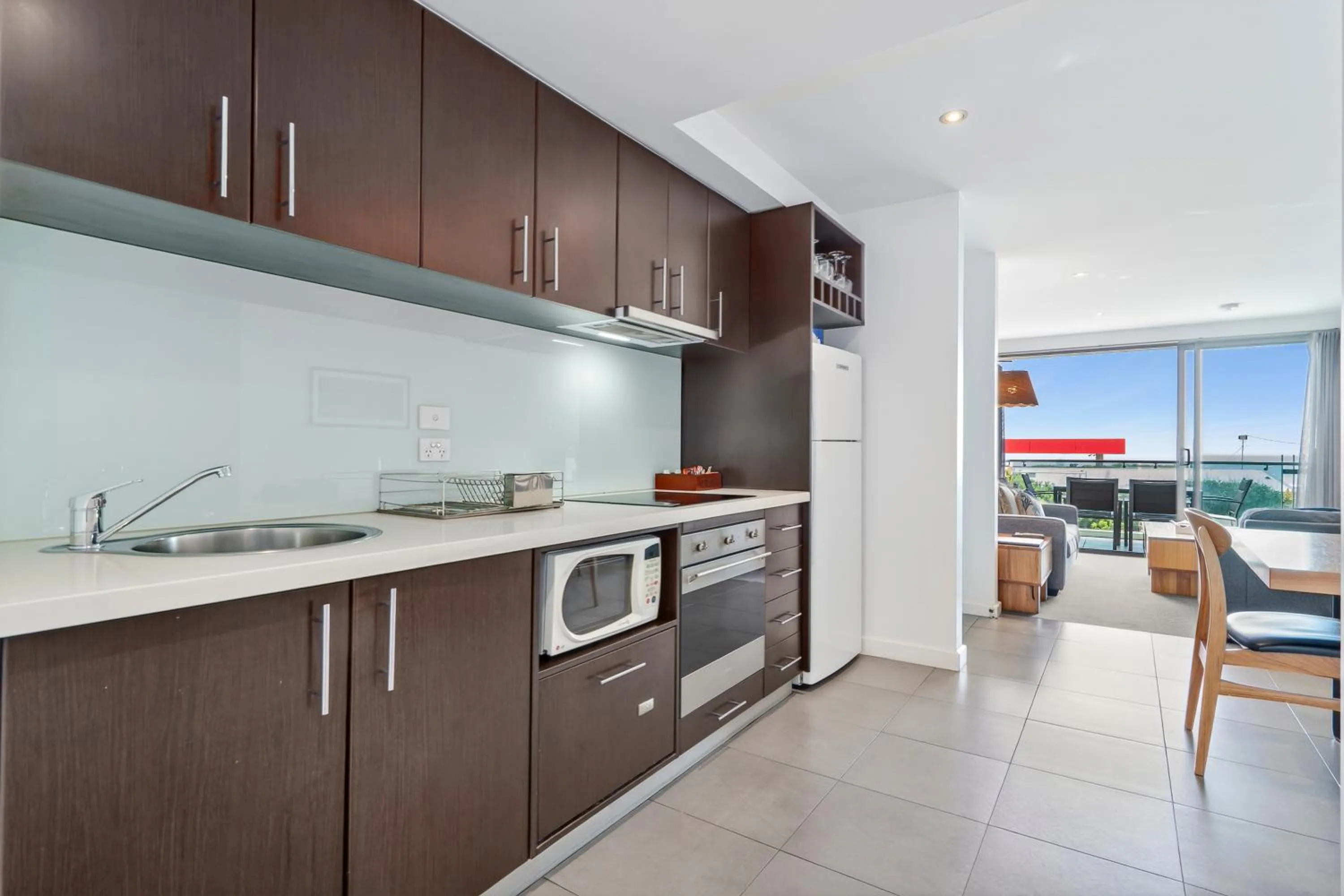 kitchen in The Dolphin Apartments
