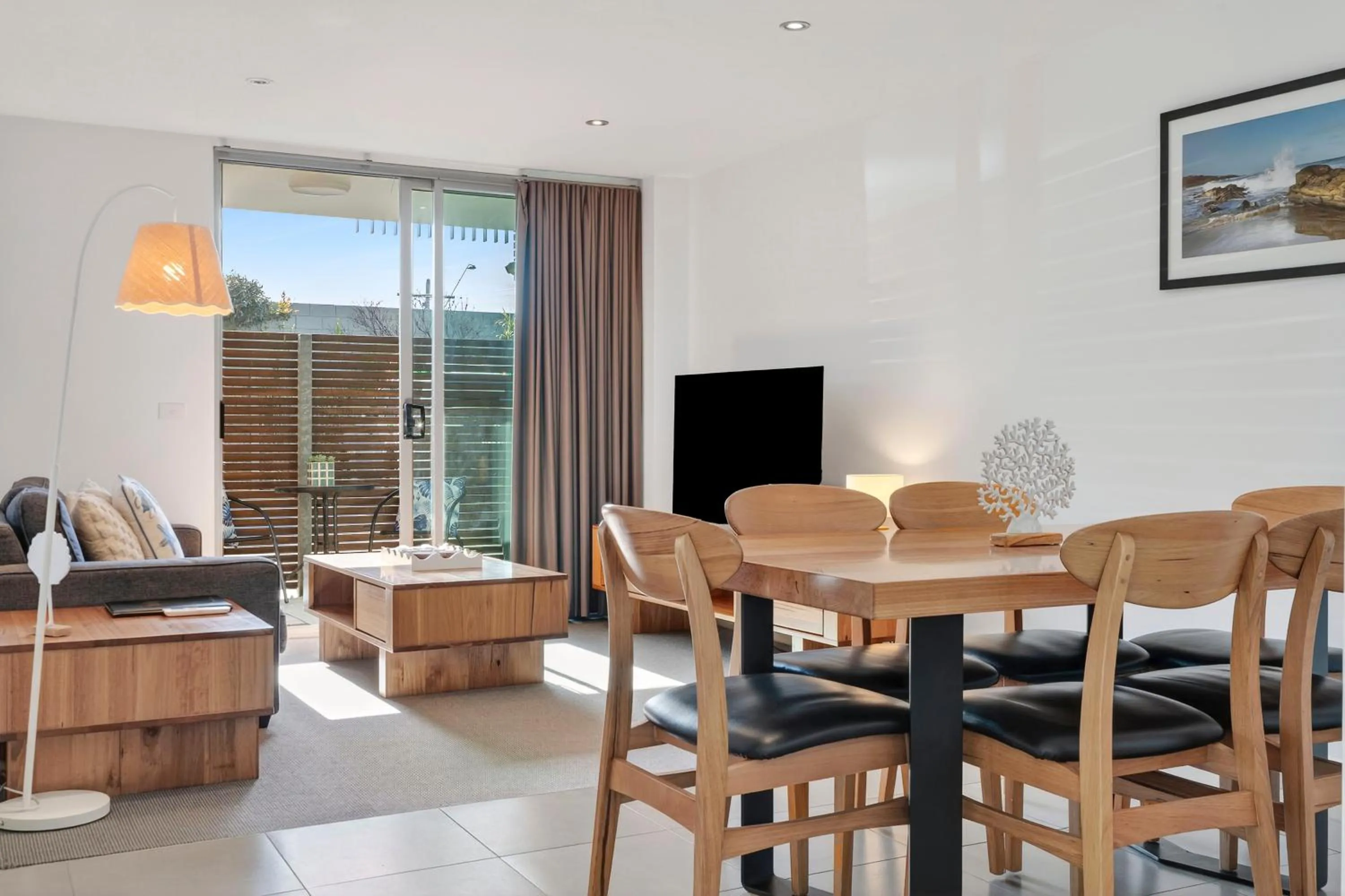 Patio in The Dolphin Apartments