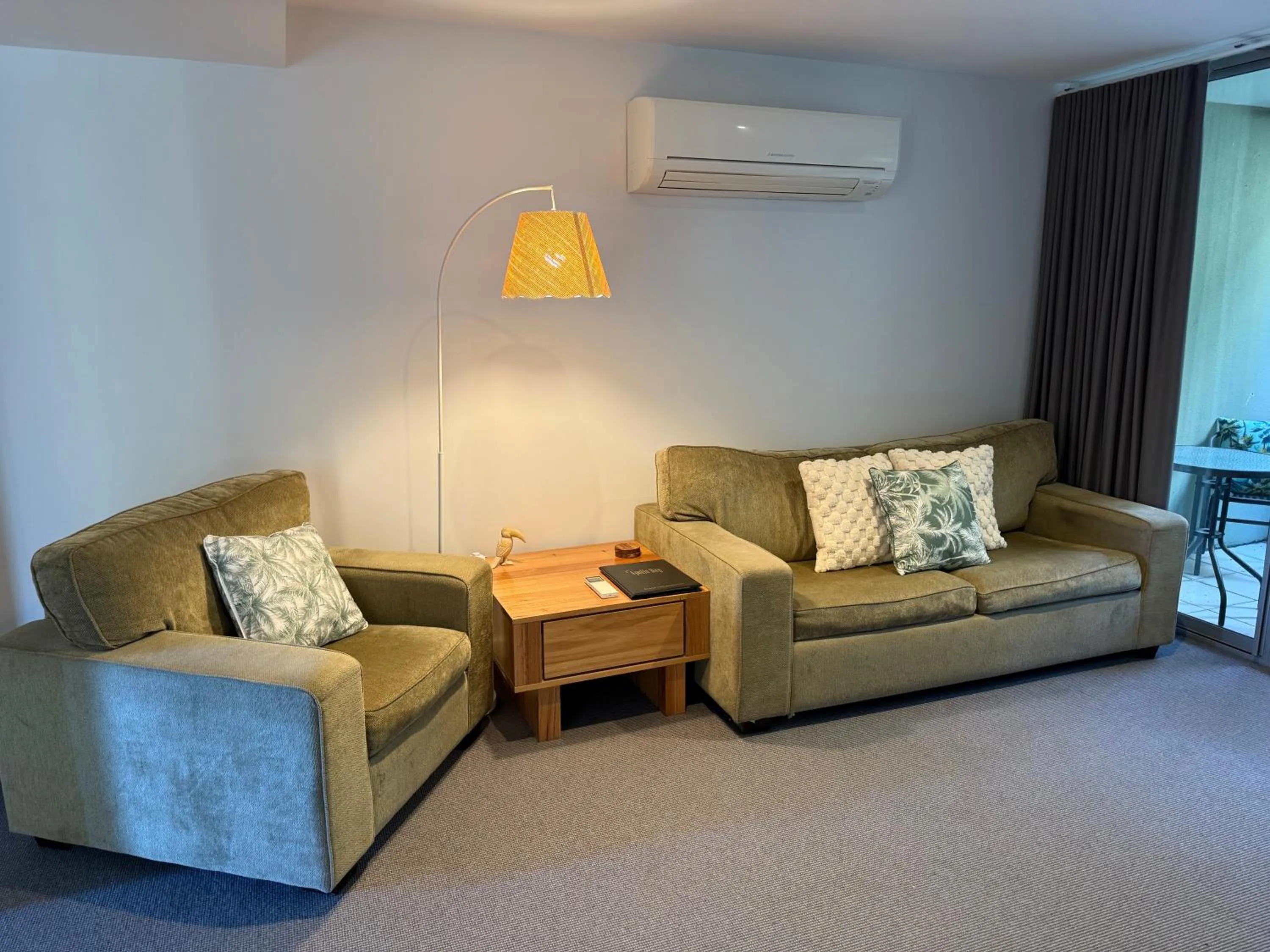 Living room in The Dolphin Apartments