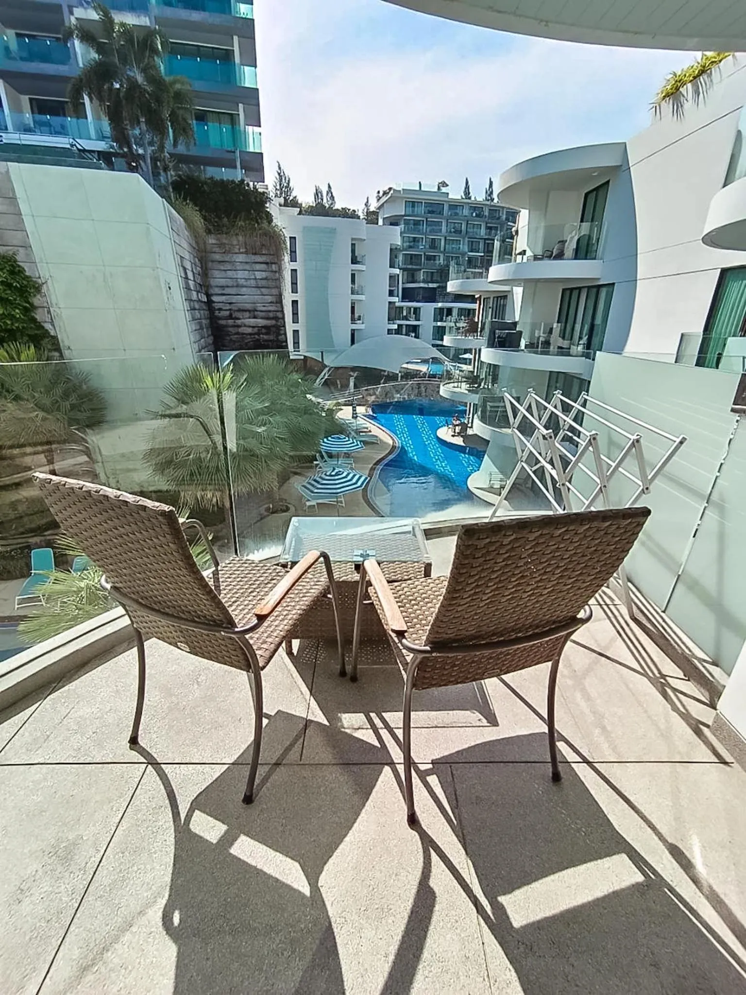 Balcony/Terrace in Absolute Twin Sands Resort & Spa - SHA Extra Plus