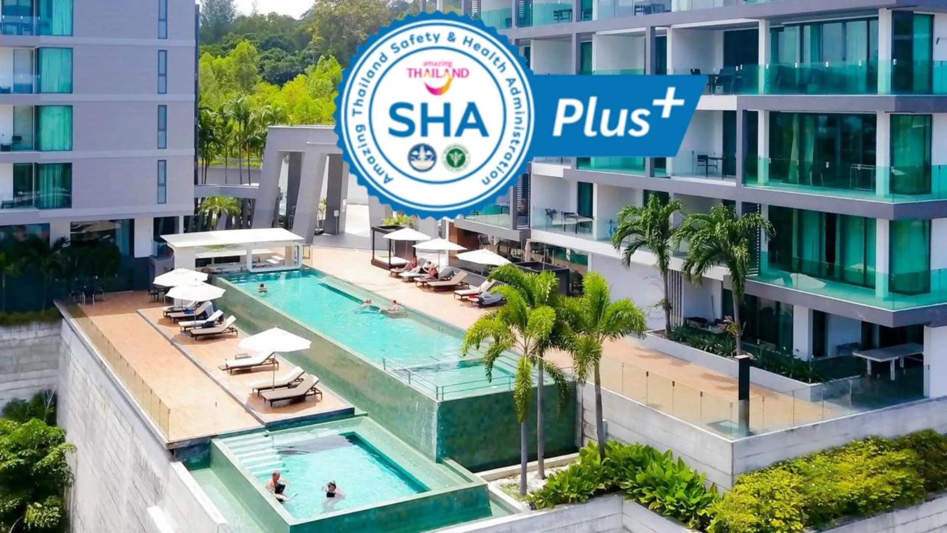 Property building in Absolute Twin Sands Resort & Spa - SHA Extra Plus
