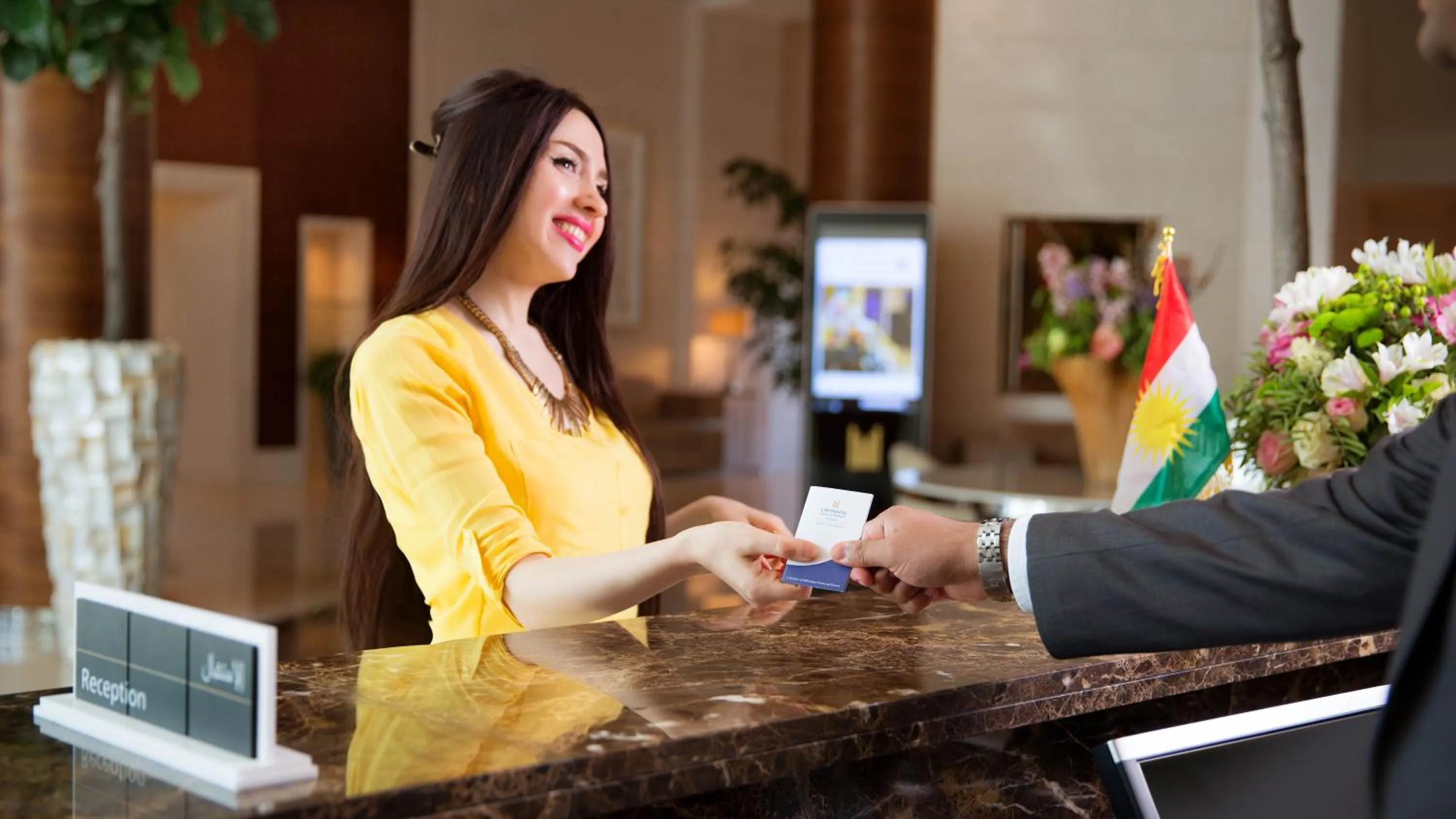 Staff in Copthorne Hotel Baranan