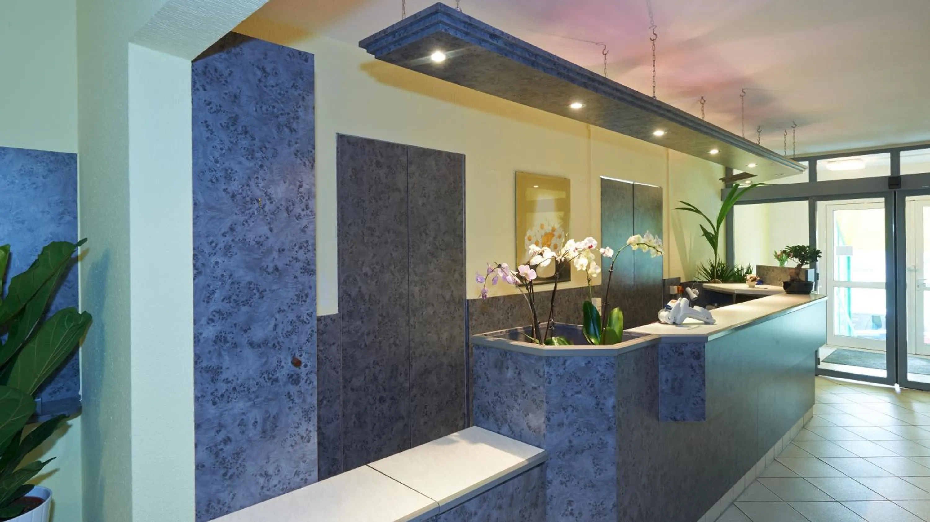 Lobby or reception in Alpha Apparthotel leipzig-Rötha