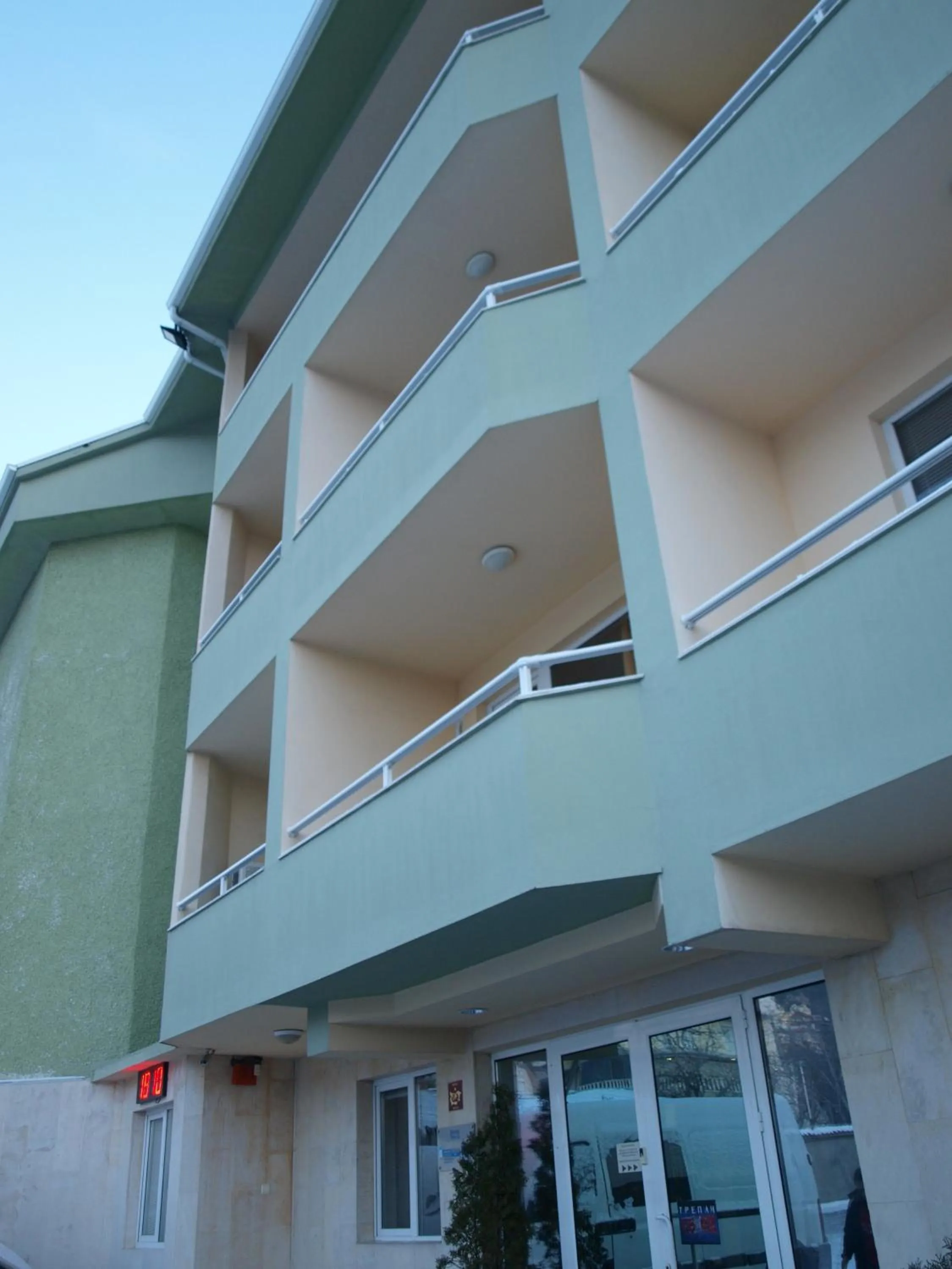 Facade/entrance in Paralax Hotel