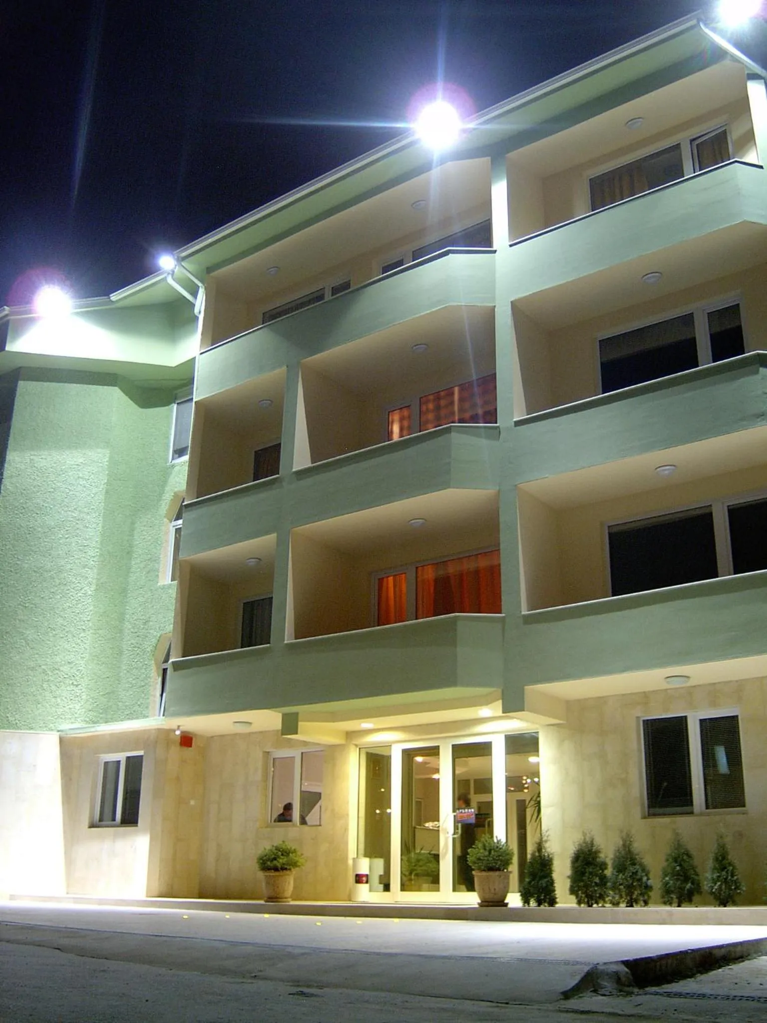 Facade/entrance in Paralax Hotel