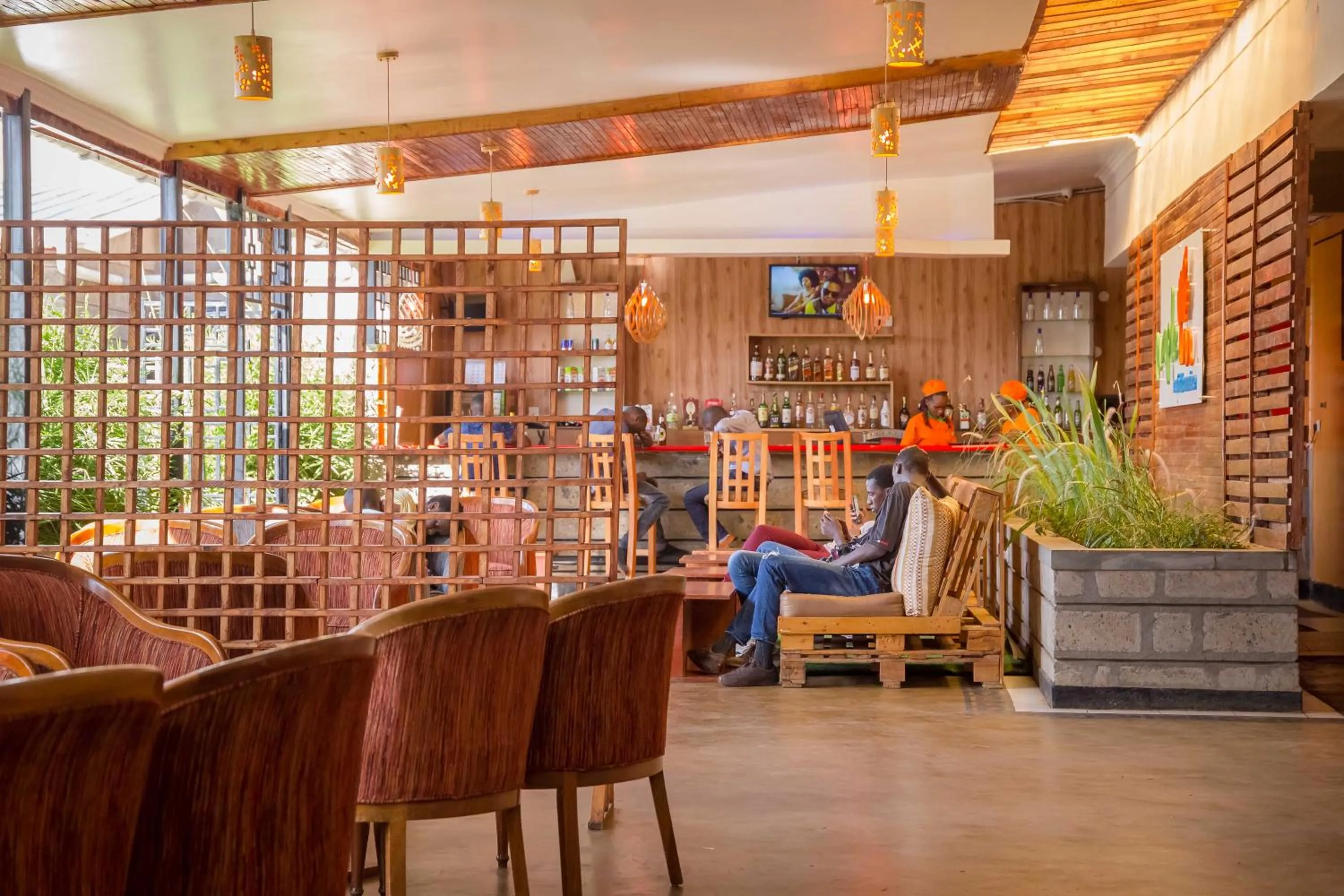 People in Maple Inn Hotel