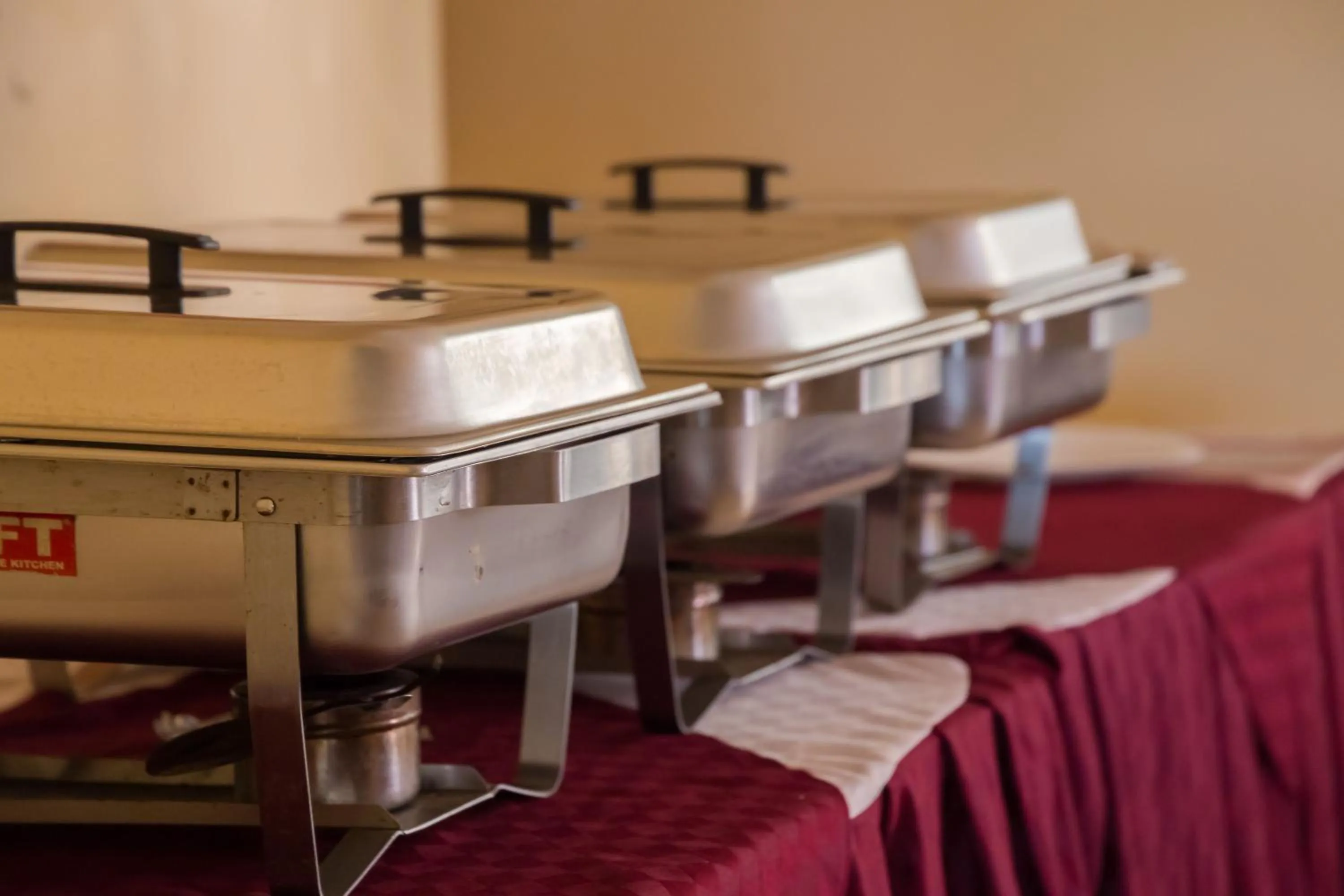 Buffet breakfast in Maple Inn Hotel