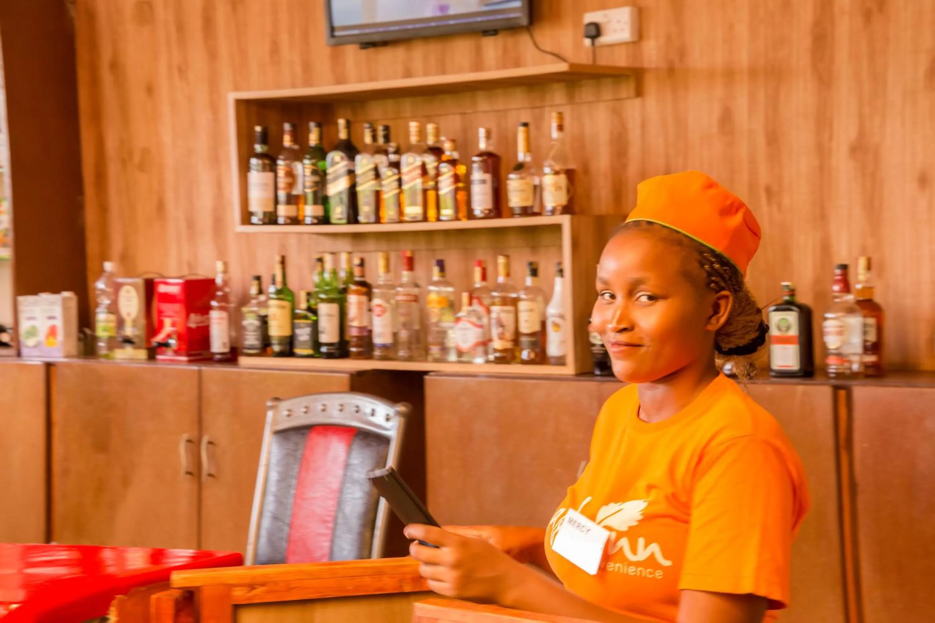 Staff in Maple Inn Hotel