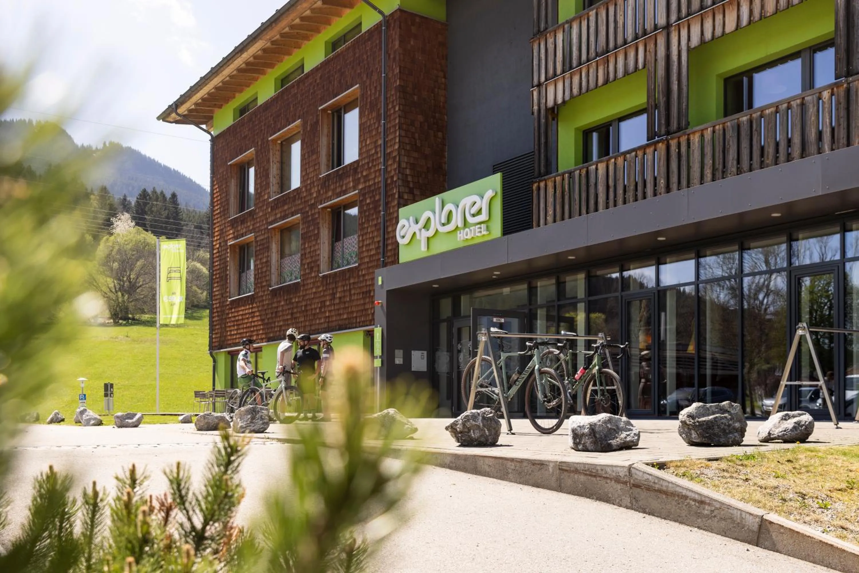 Property building in Explorer Hotel Neuschwanstein