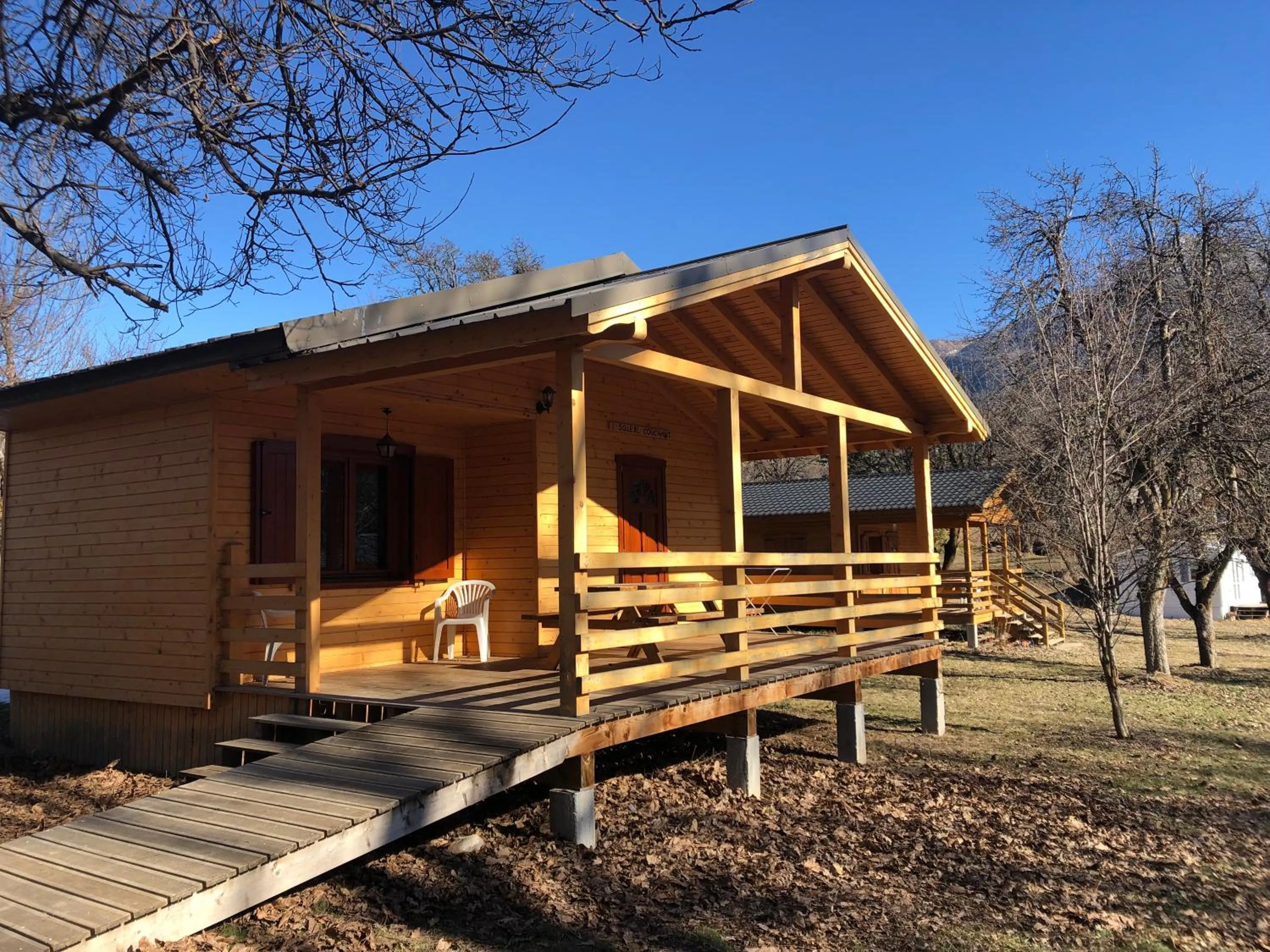 Patio in Camping, Hôtel De Plein Air Les Cariamas
