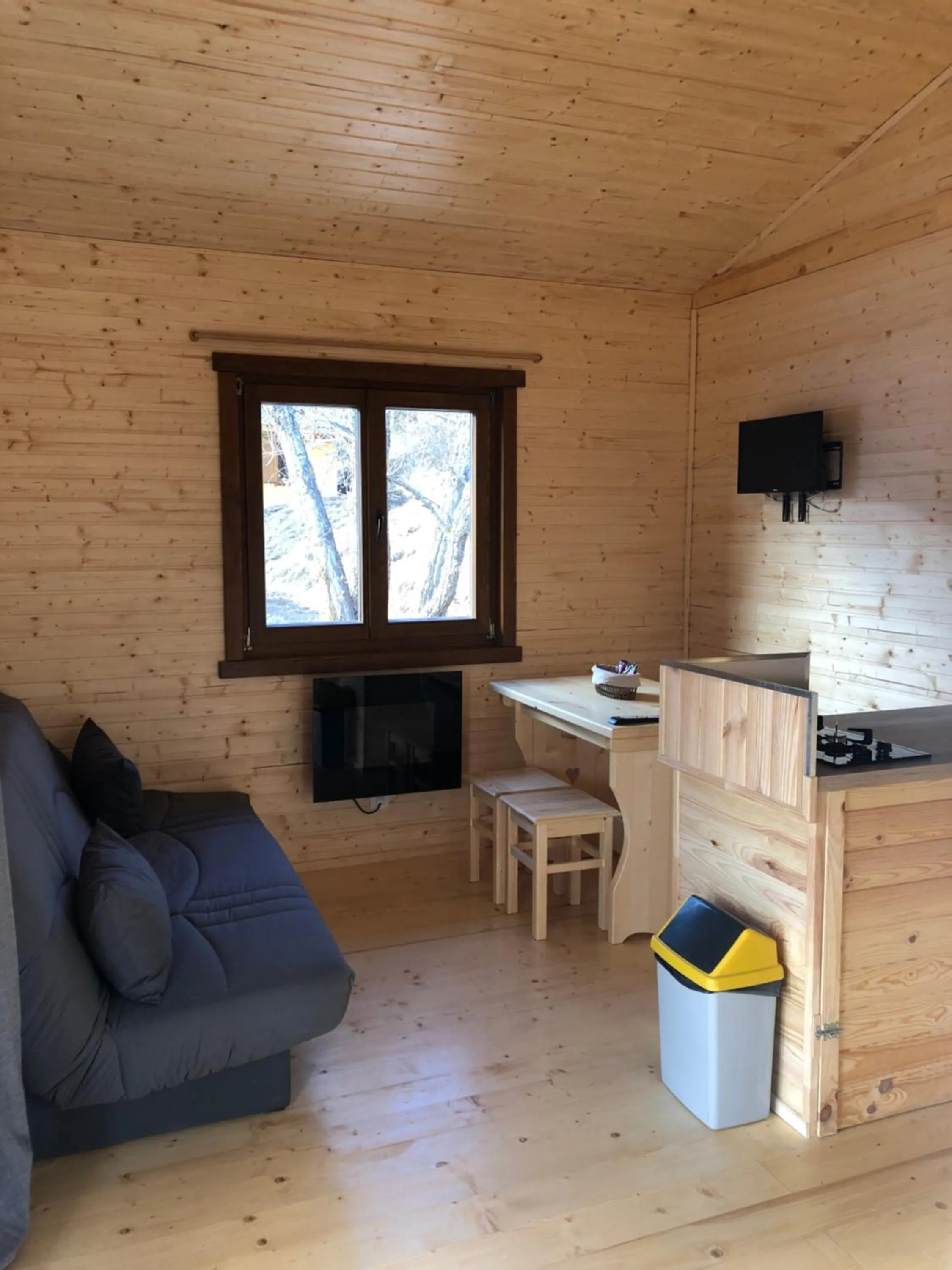 Living room in Camping, Hôtel De Plein Air Les Cariamas