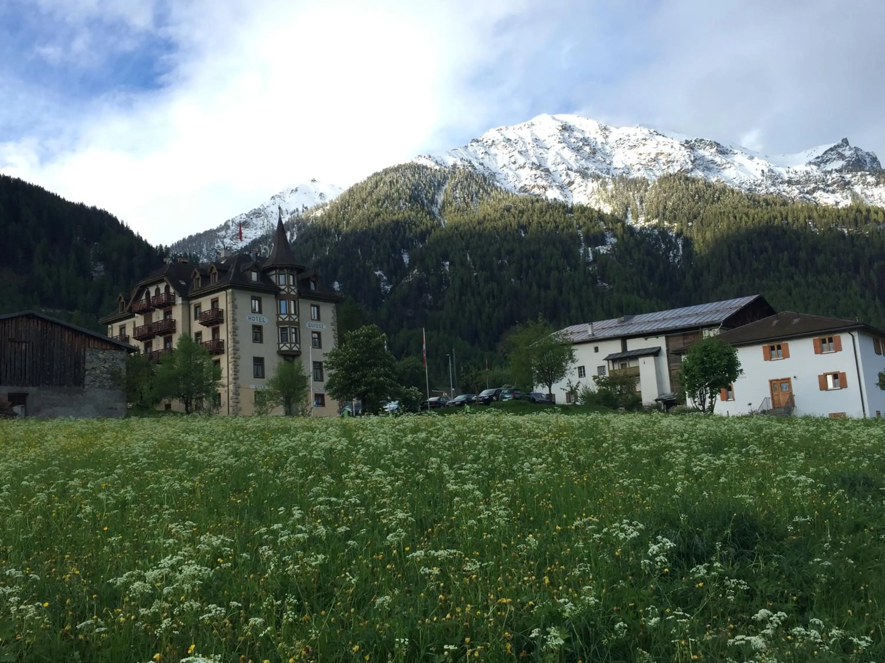 Property building in Hotel Schweizerhof Sta Maria