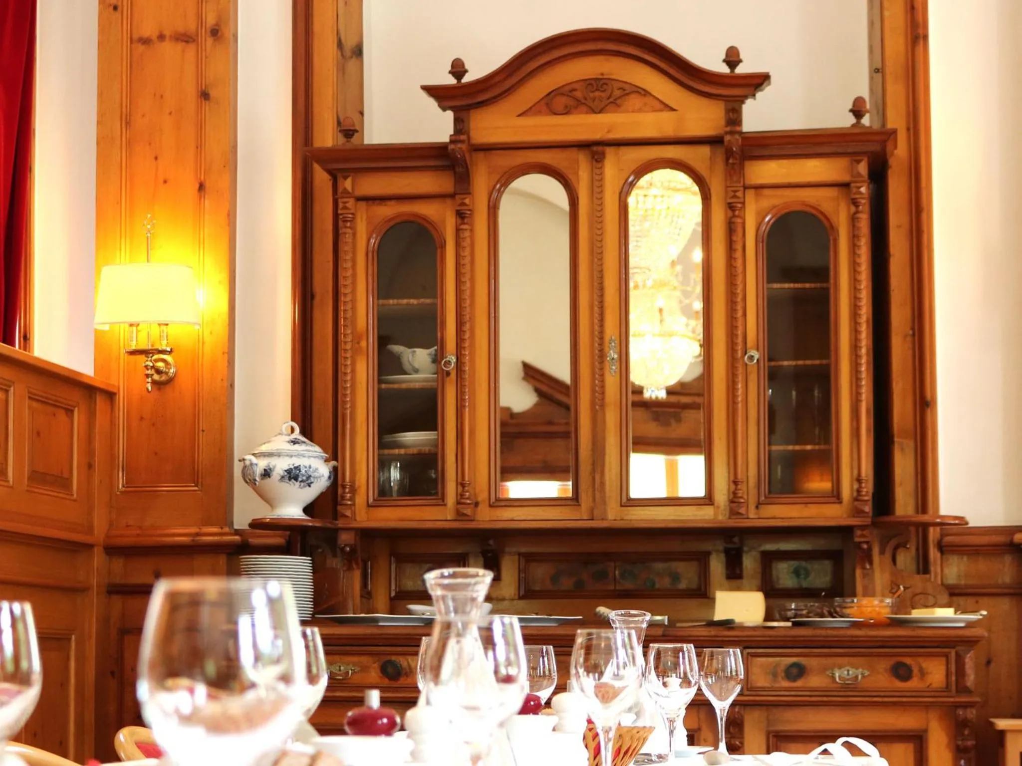 Restaurant/places to eat in Hotel Schweizerhof Sta Maria