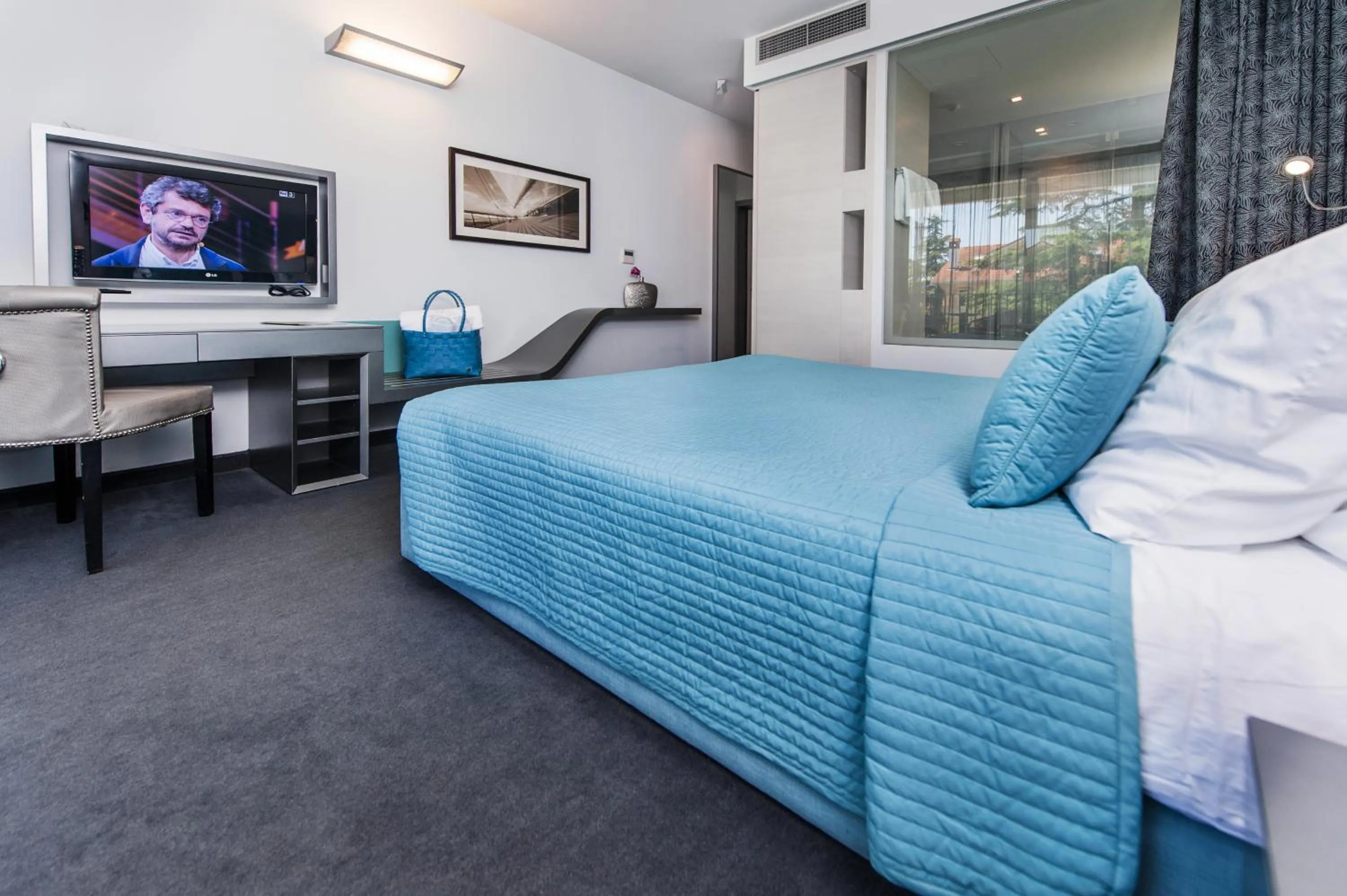 Bed in Hotel Arupinum