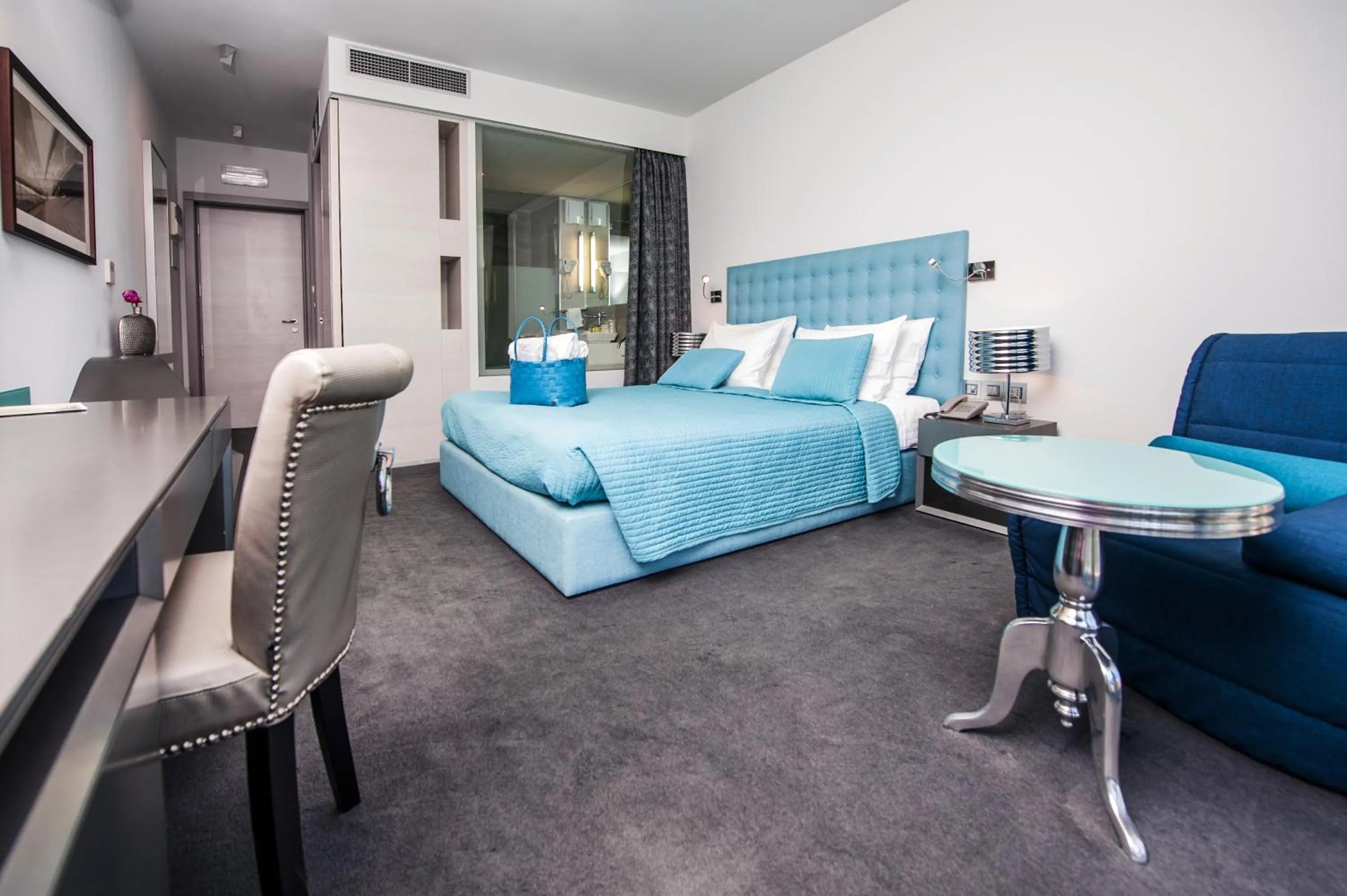 Bed in Hotel Arupinum