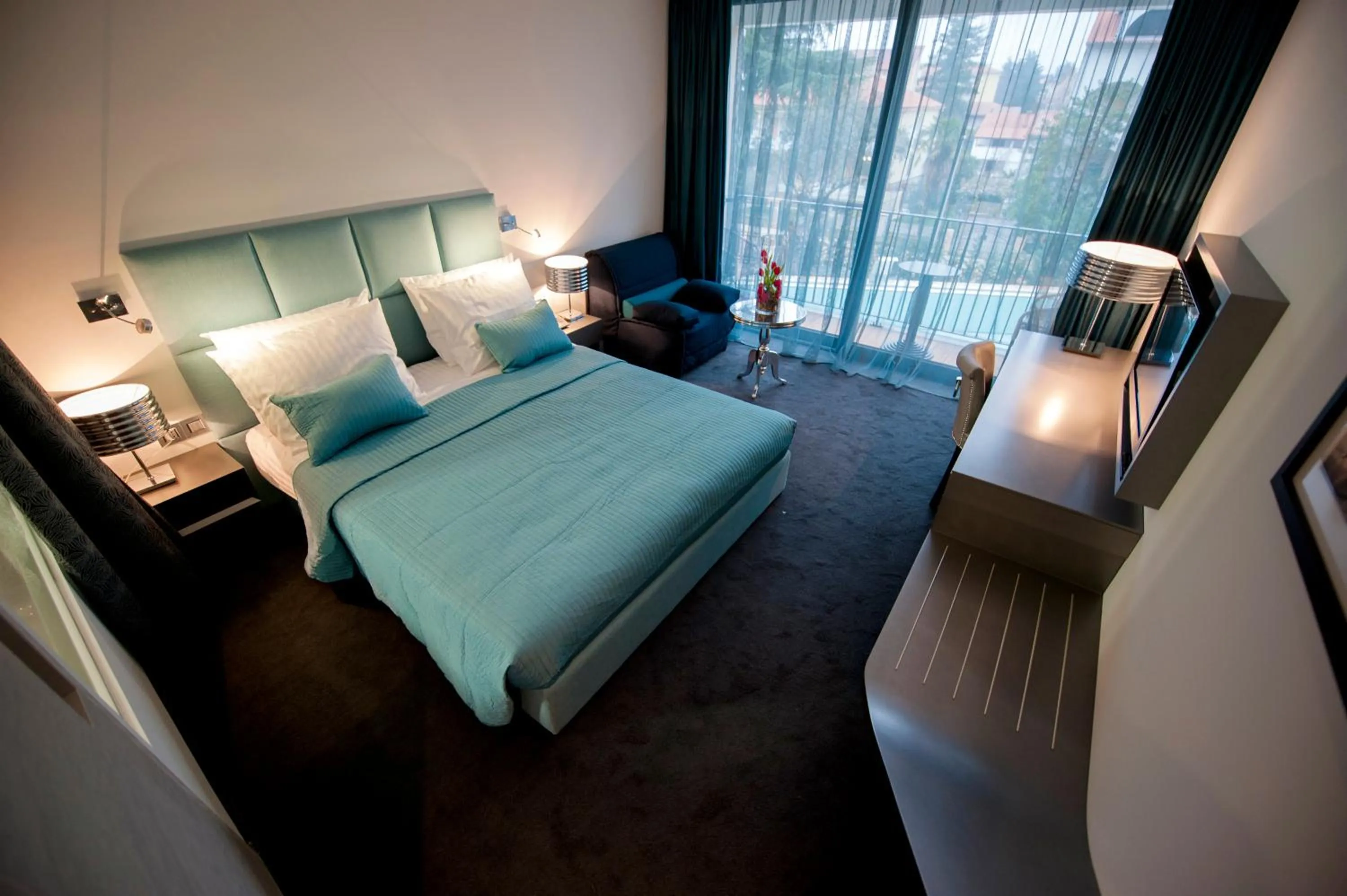 Bed in Hotel Arupinum