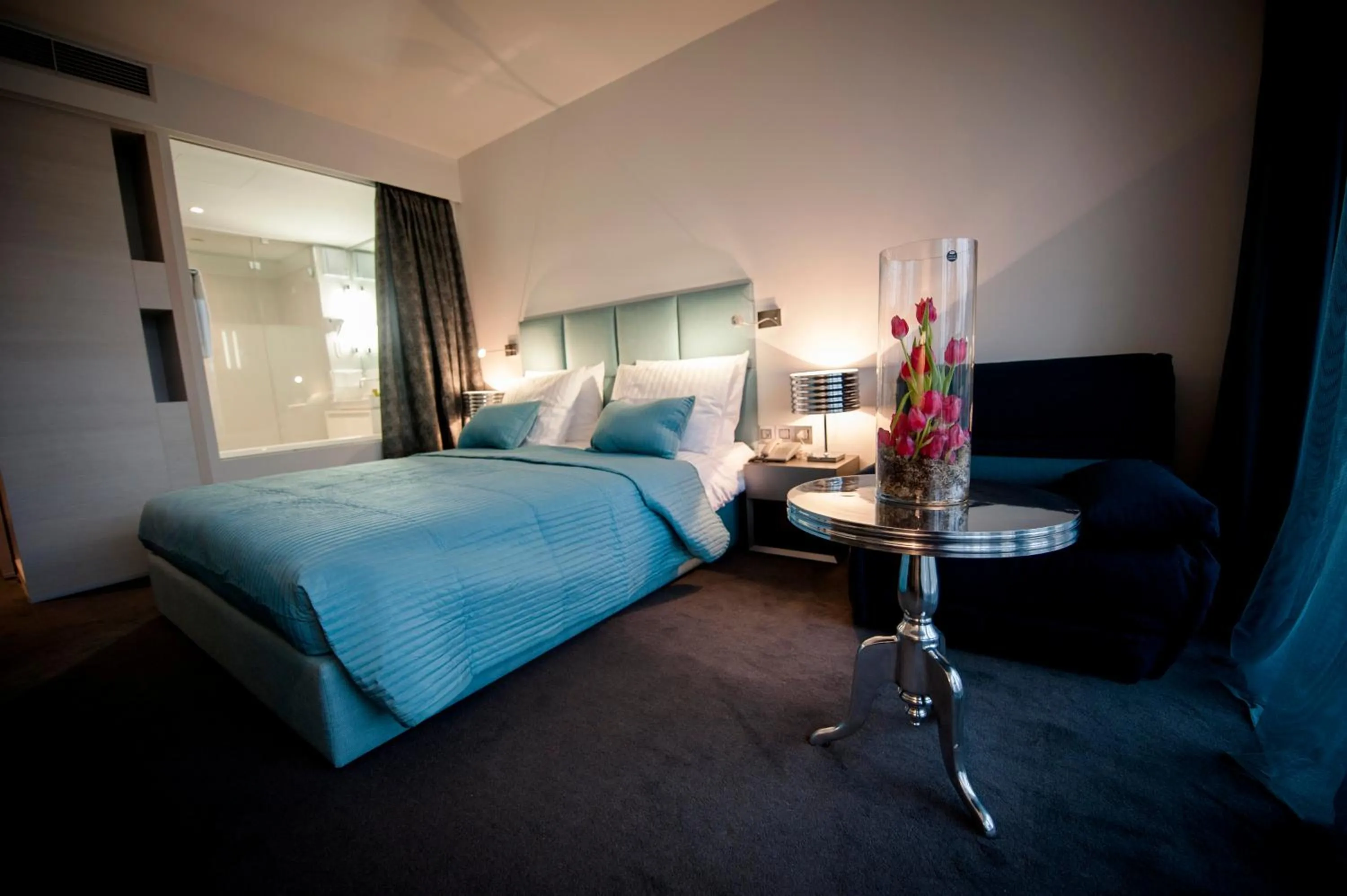 Bed in Hotel Arupinum