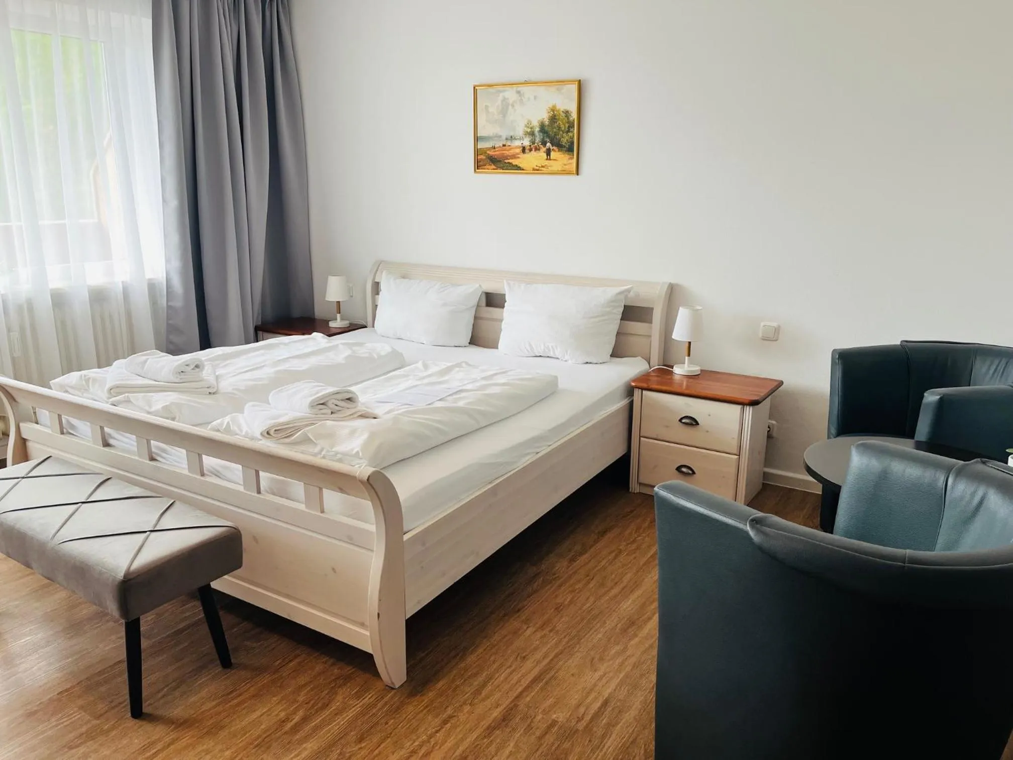 Bed in Hotel ChiemseePanorama