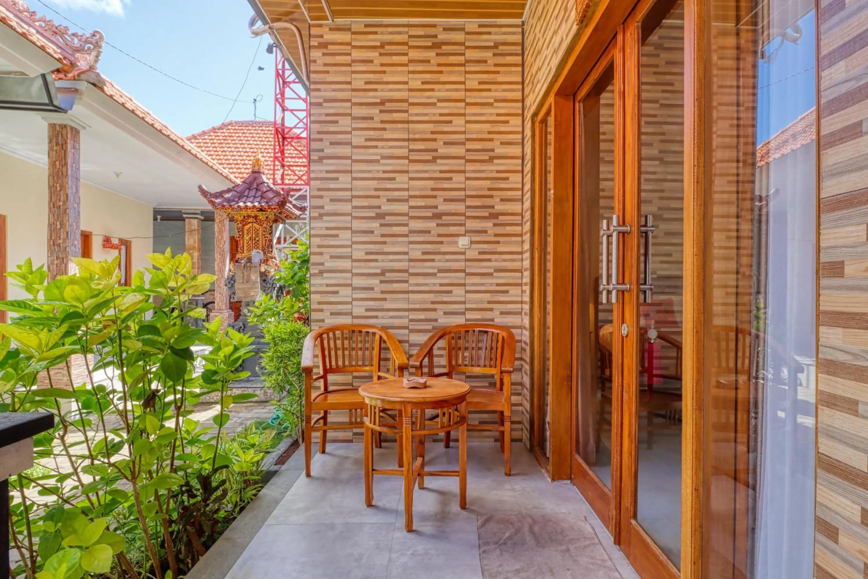 Patio in Nibugi Guest House