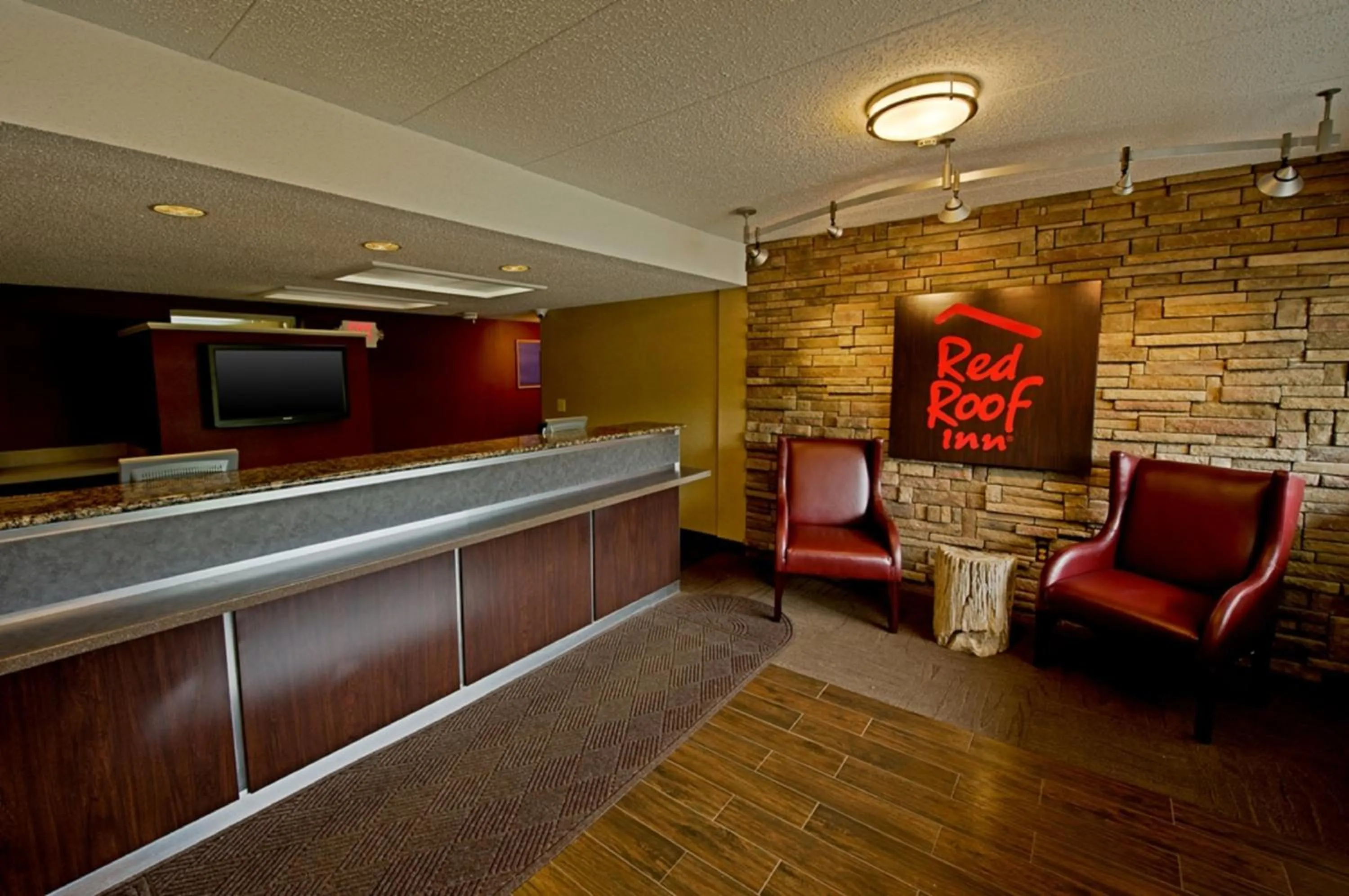 Lobby or reception in Red Roof Inn Pittsburgh North Cranberry Township