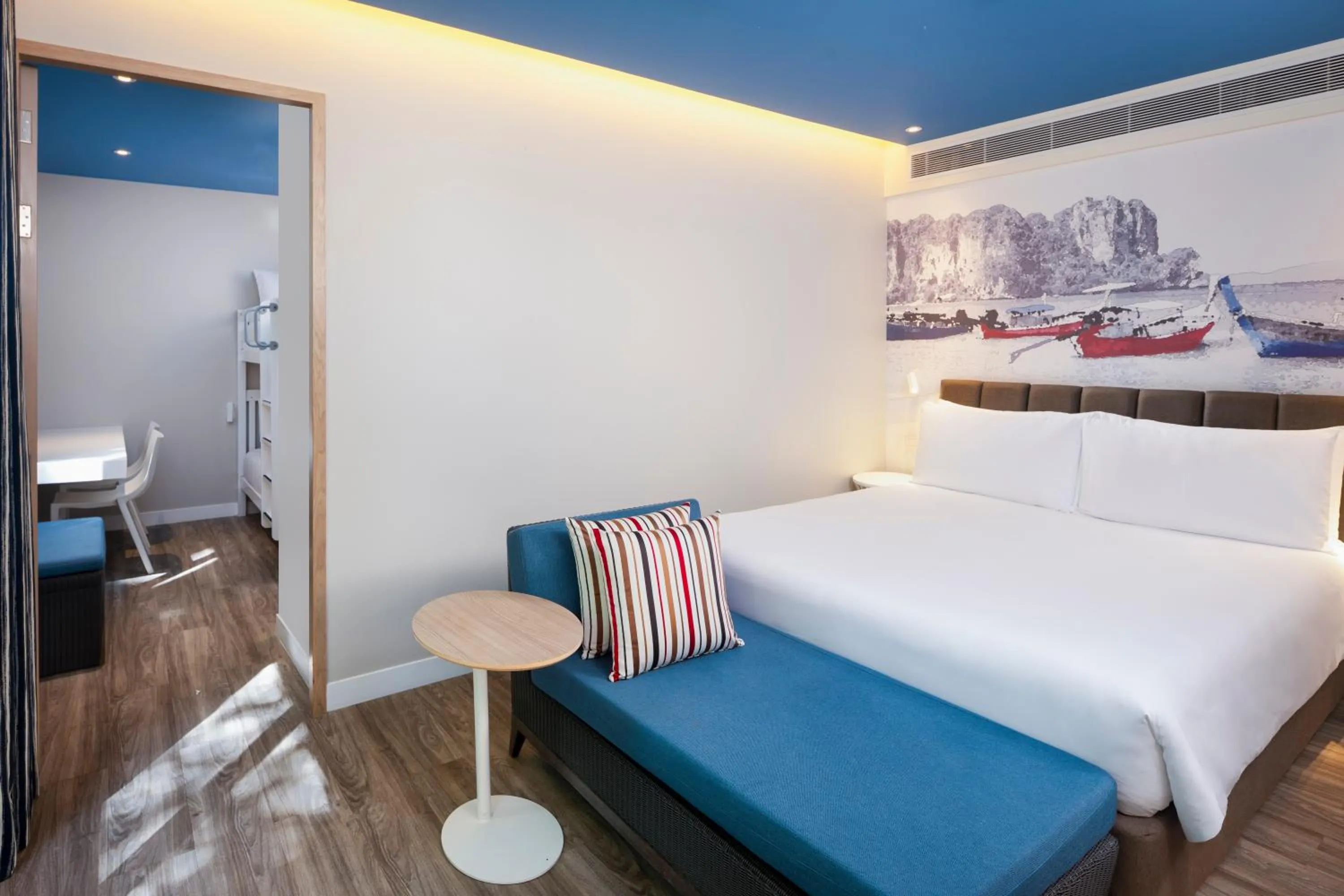 Bedroom, Bed in OZO Phuket