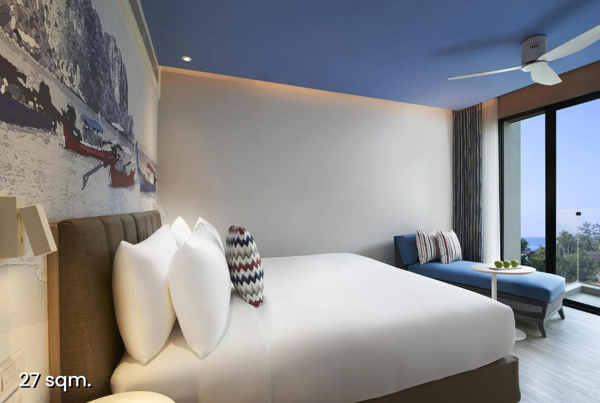 Bedroom, Bed in OZO Phuket