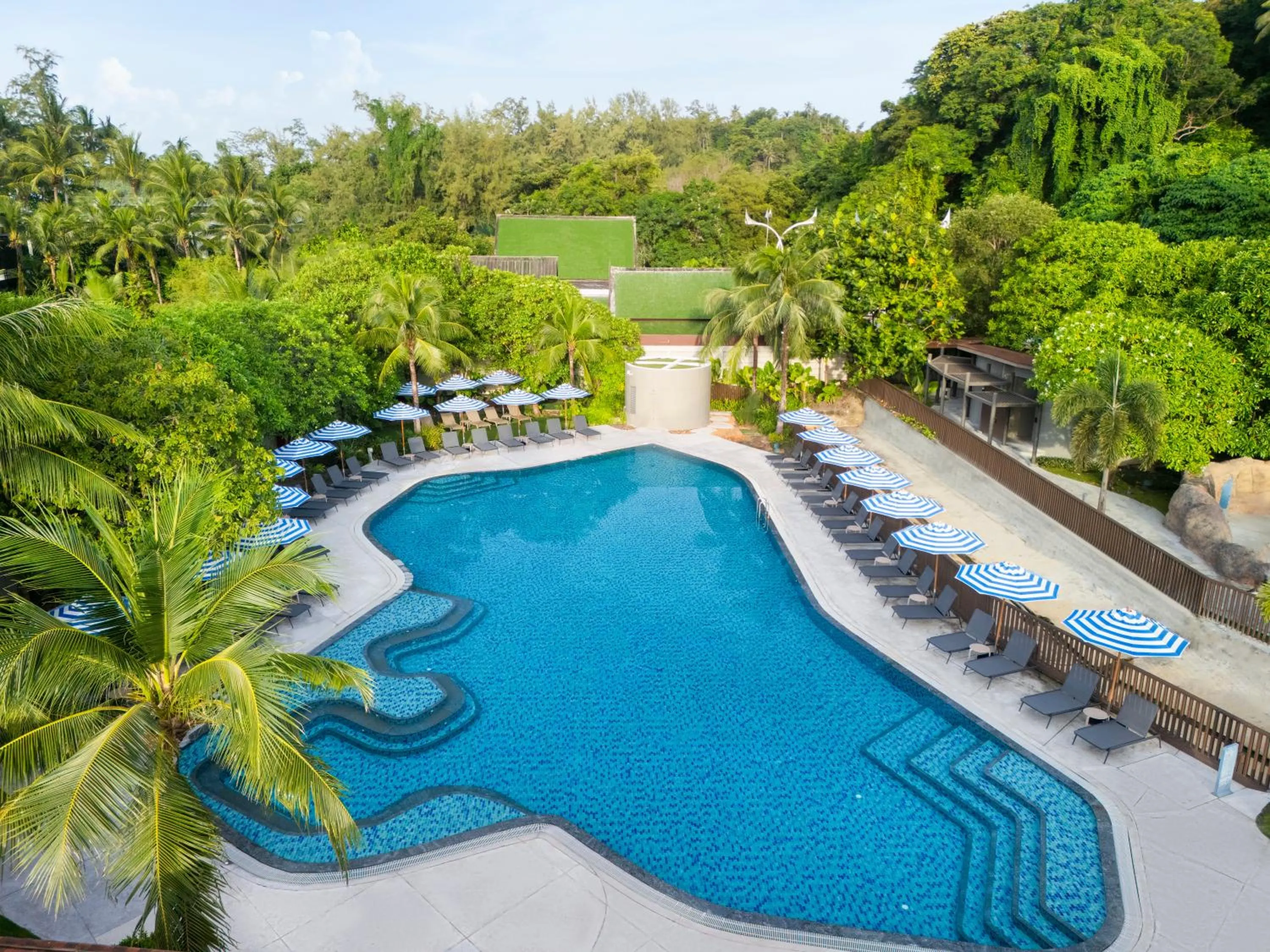 Swimming pool in OZO Phuket