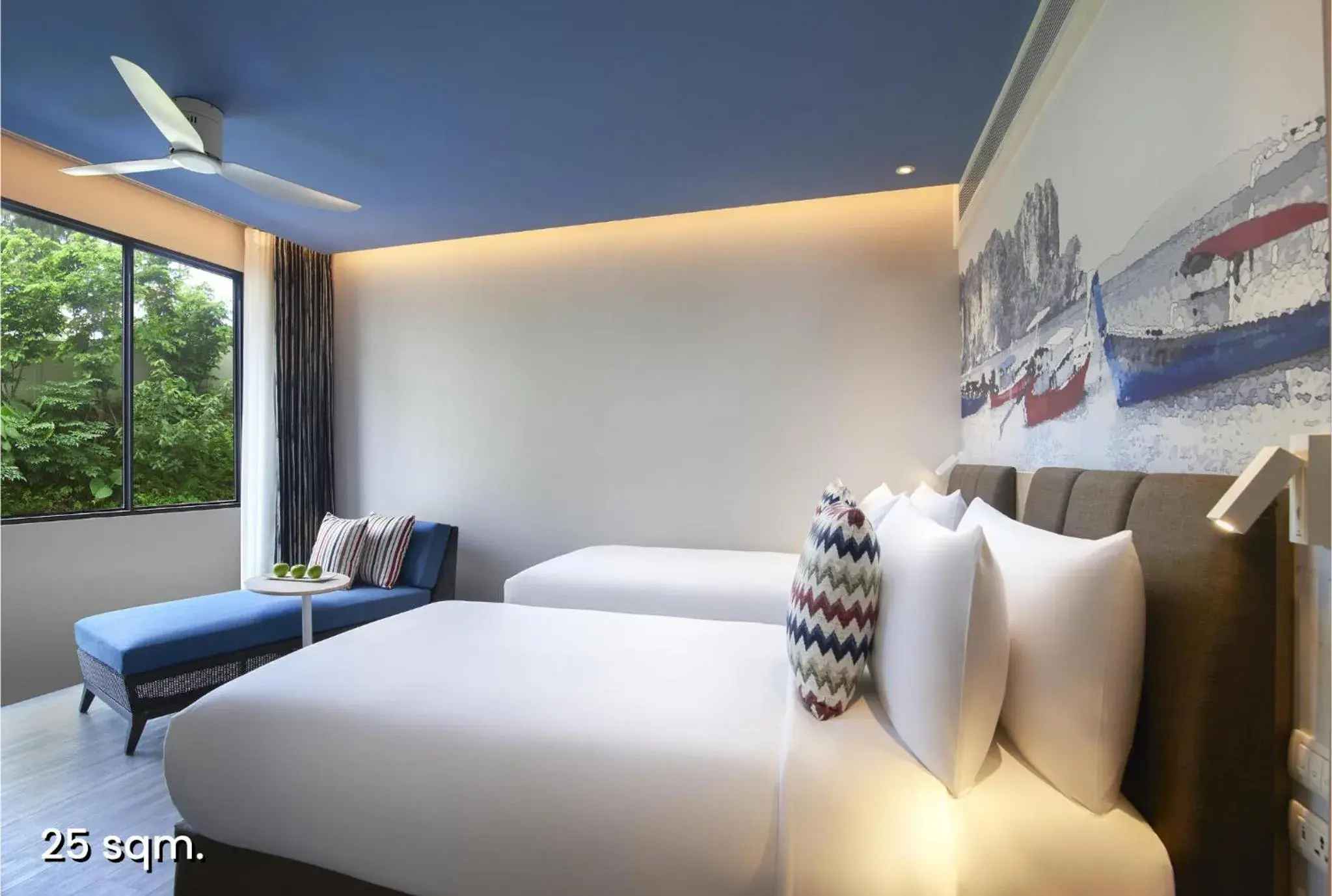 Superior Twin Room in OZO Phuket Superior Twin Room in OZO Phuket