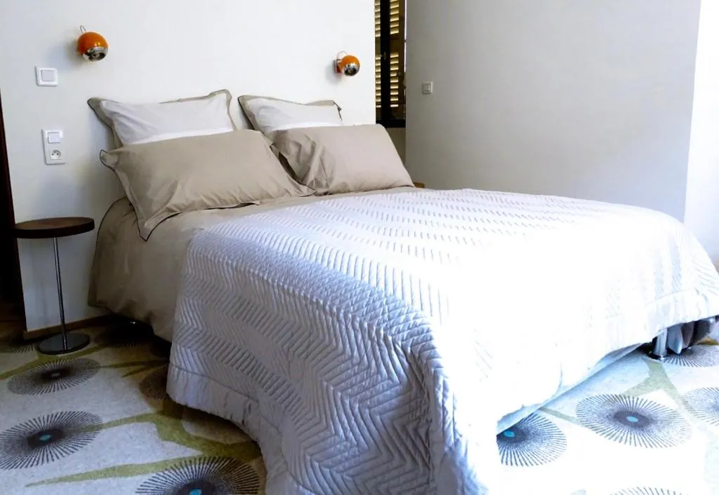 Bed in Demeure d'hôtes Le Rocher