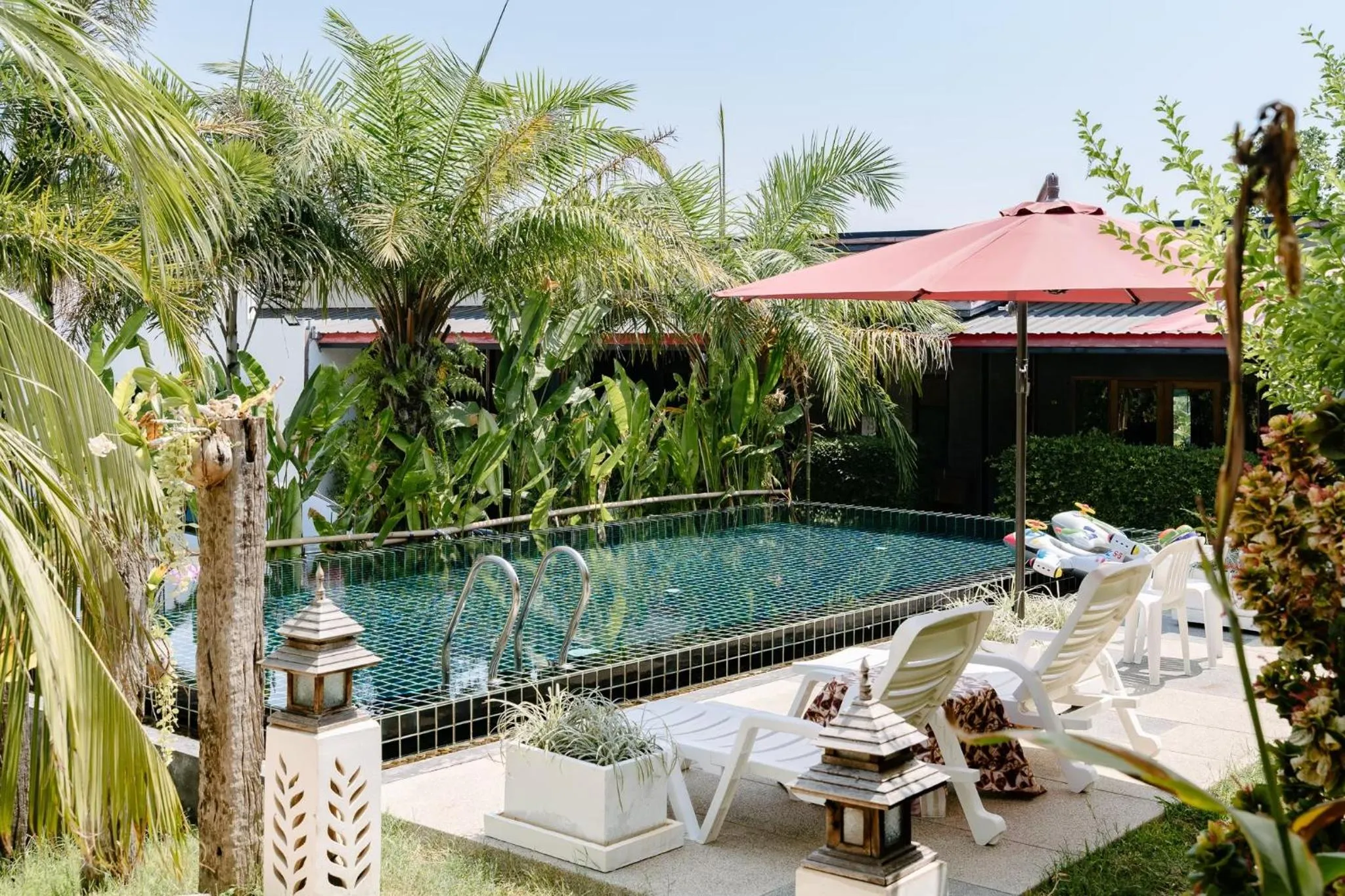 Swimming pool in The Loft Panwa Resort