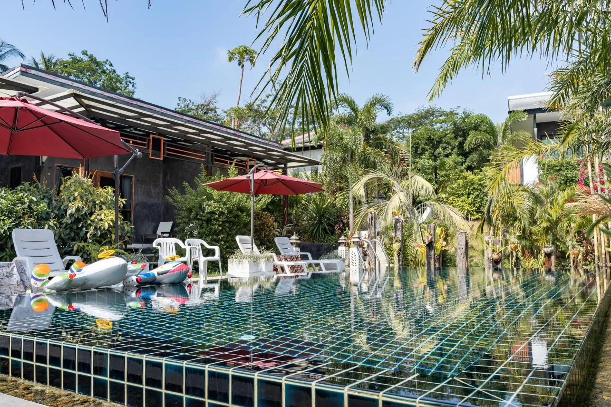Swimming pool in The Loft Panwa Resort