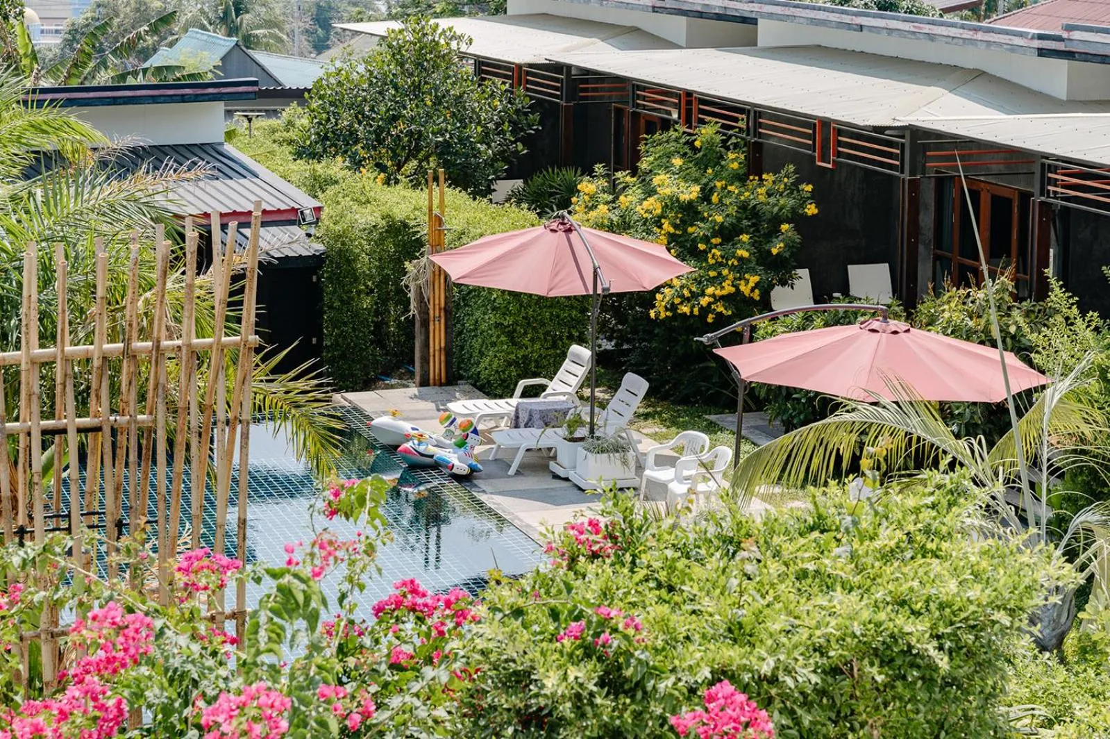 Garden in The Loft Panwa Resort
