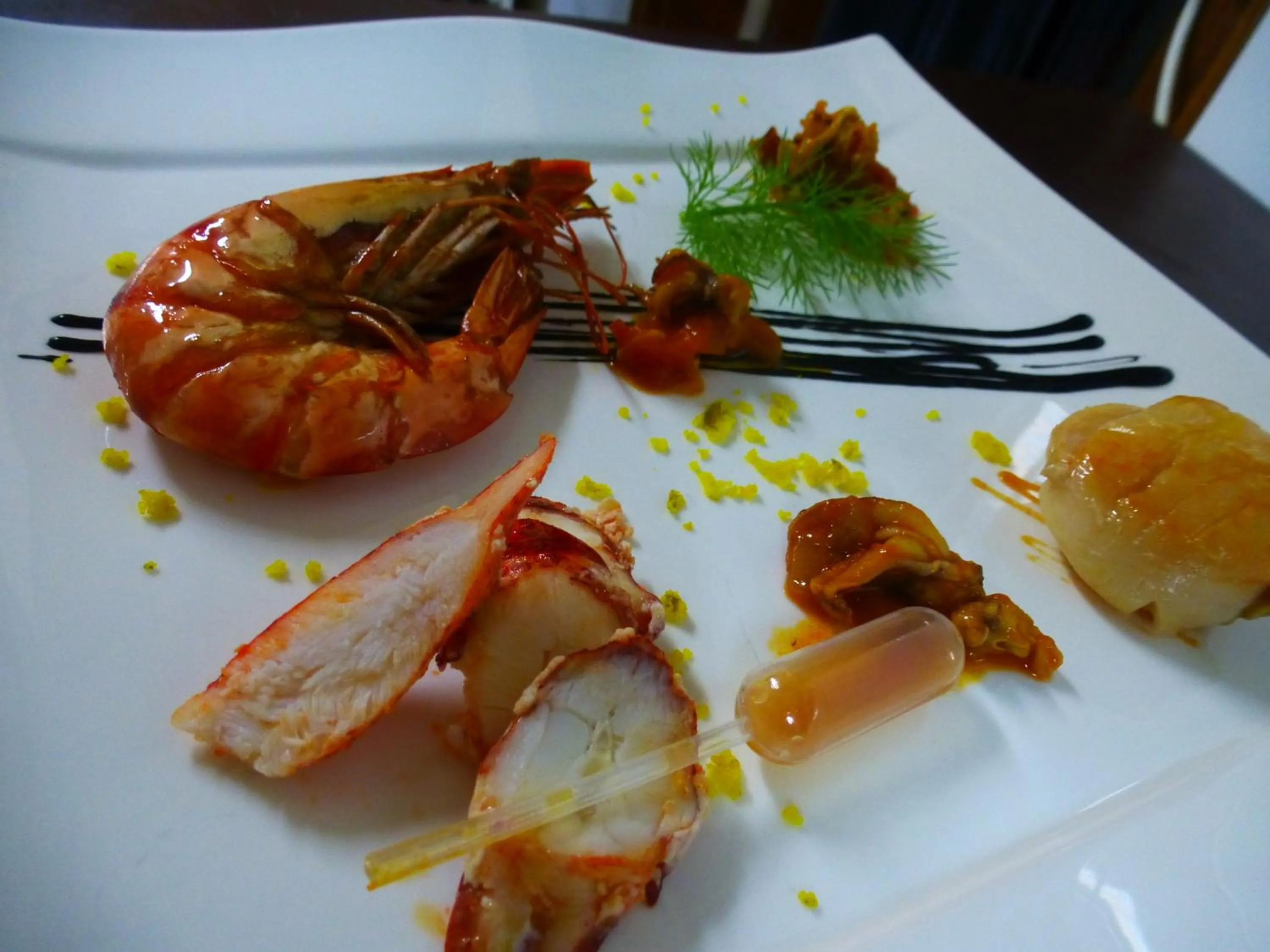 Food close-up in La Cascade