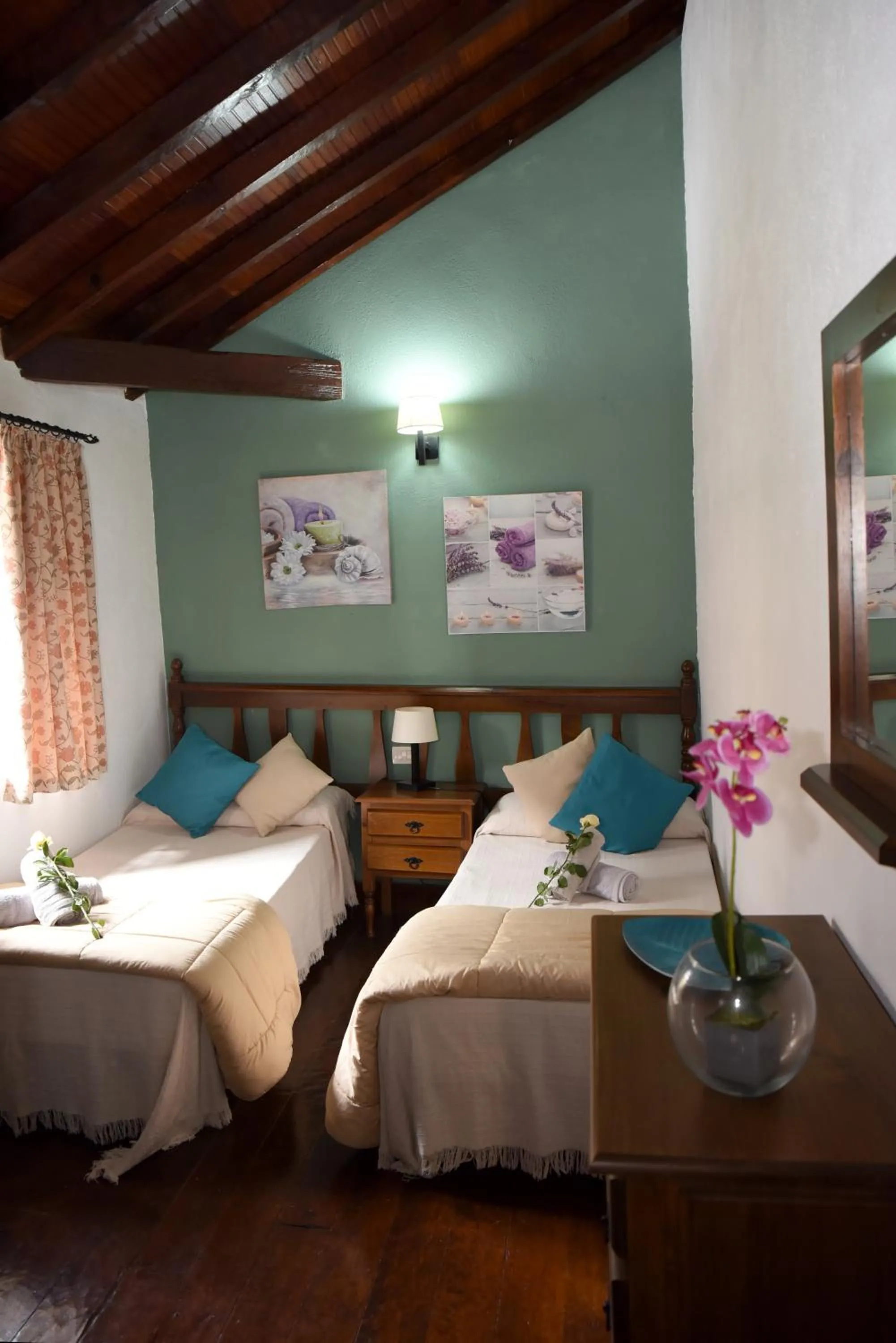 Bed in Hotel Rural Finca La Hacienda