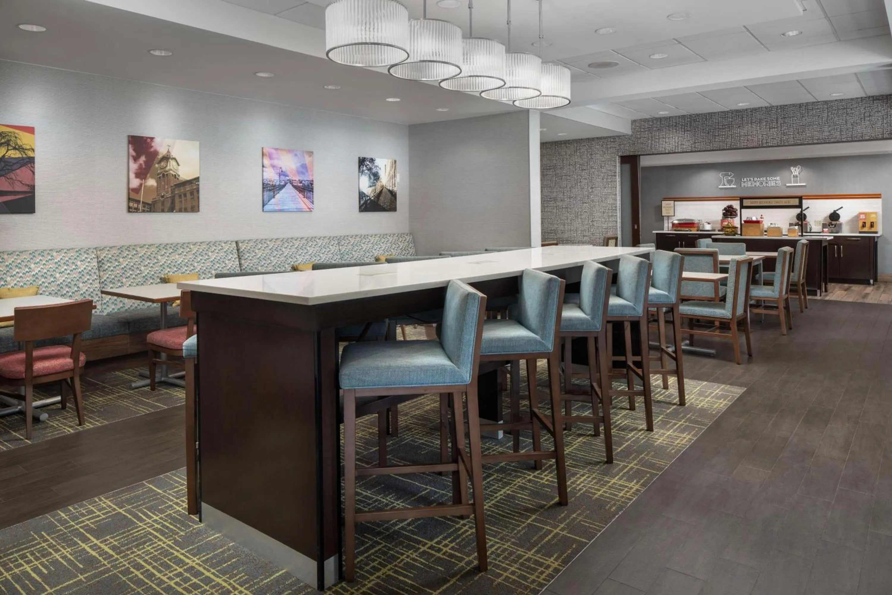 Breakfast in Hampton Inn Haverhill