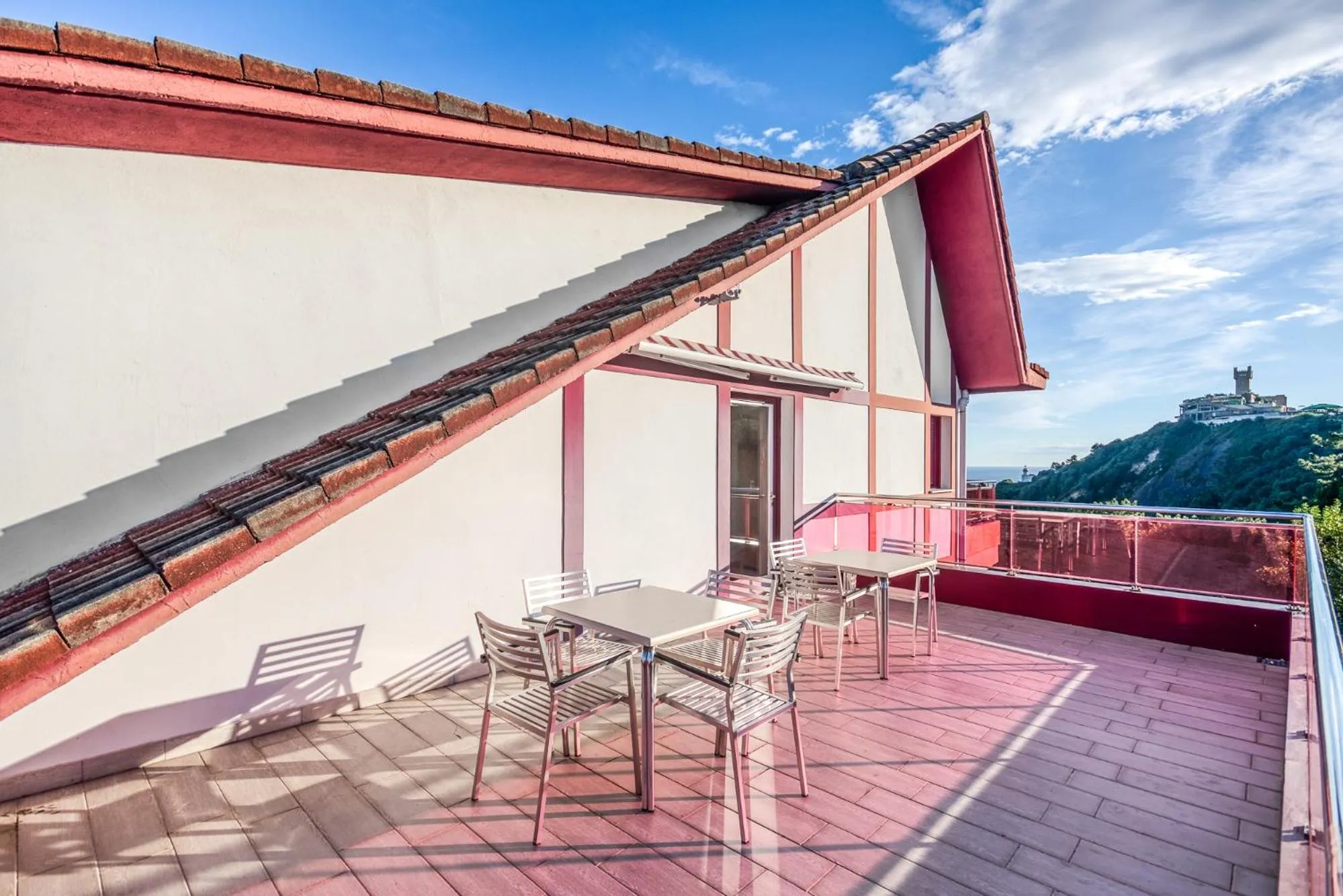 Balcony/Terrace in Hotel Leku Eder