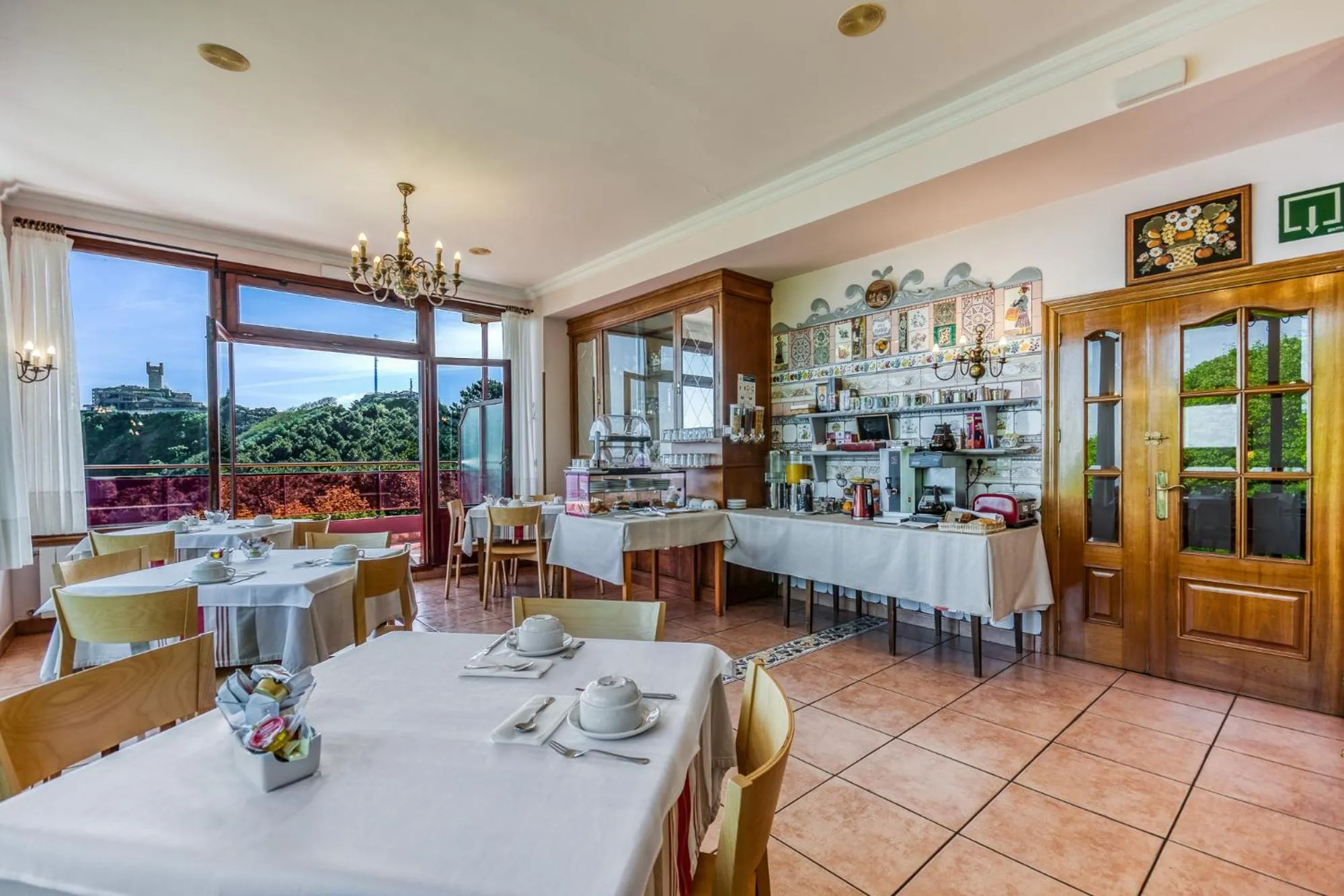 Breakfast in Hotel Leku Eder