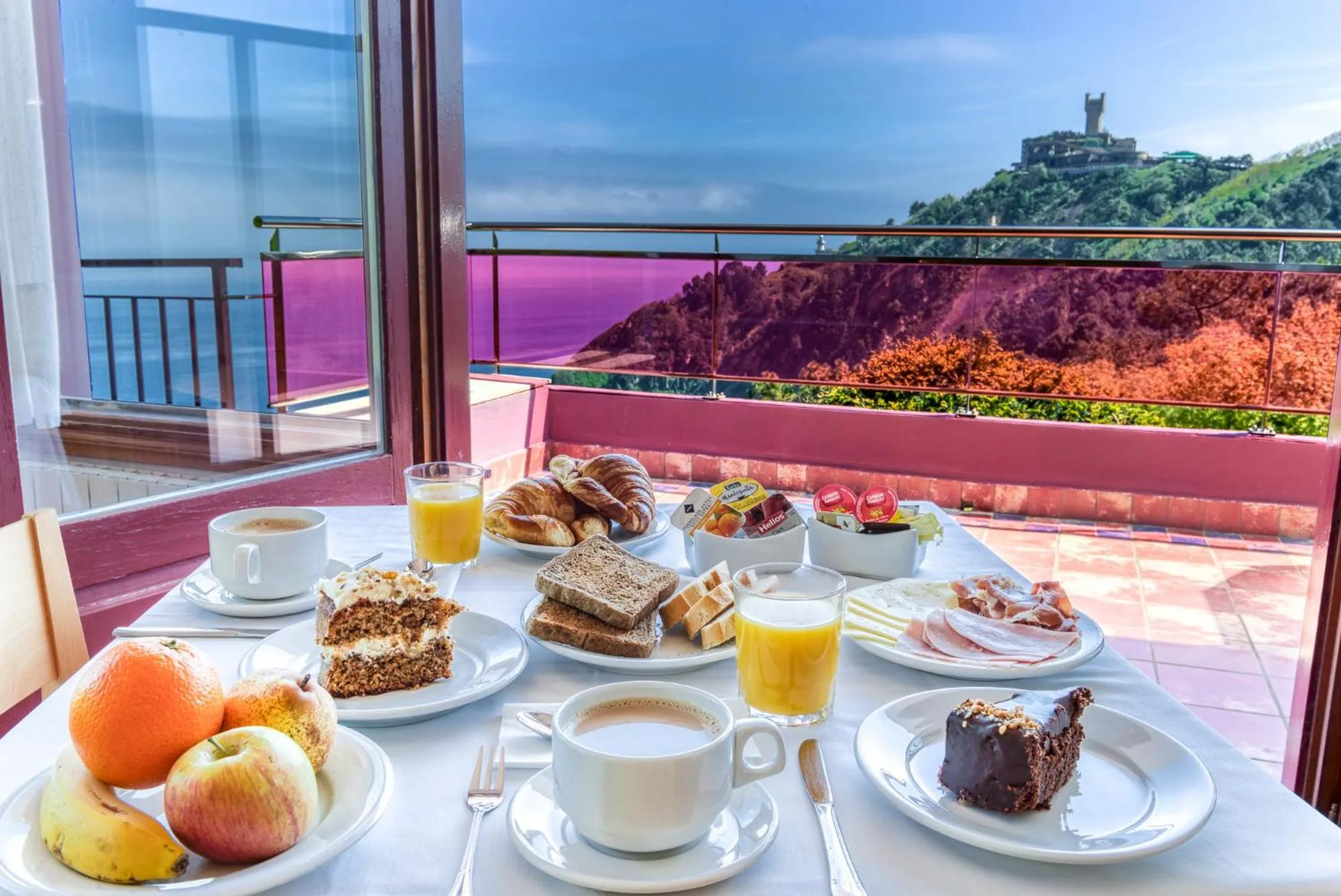 Continental breakfast in Hotel Leku Eder
