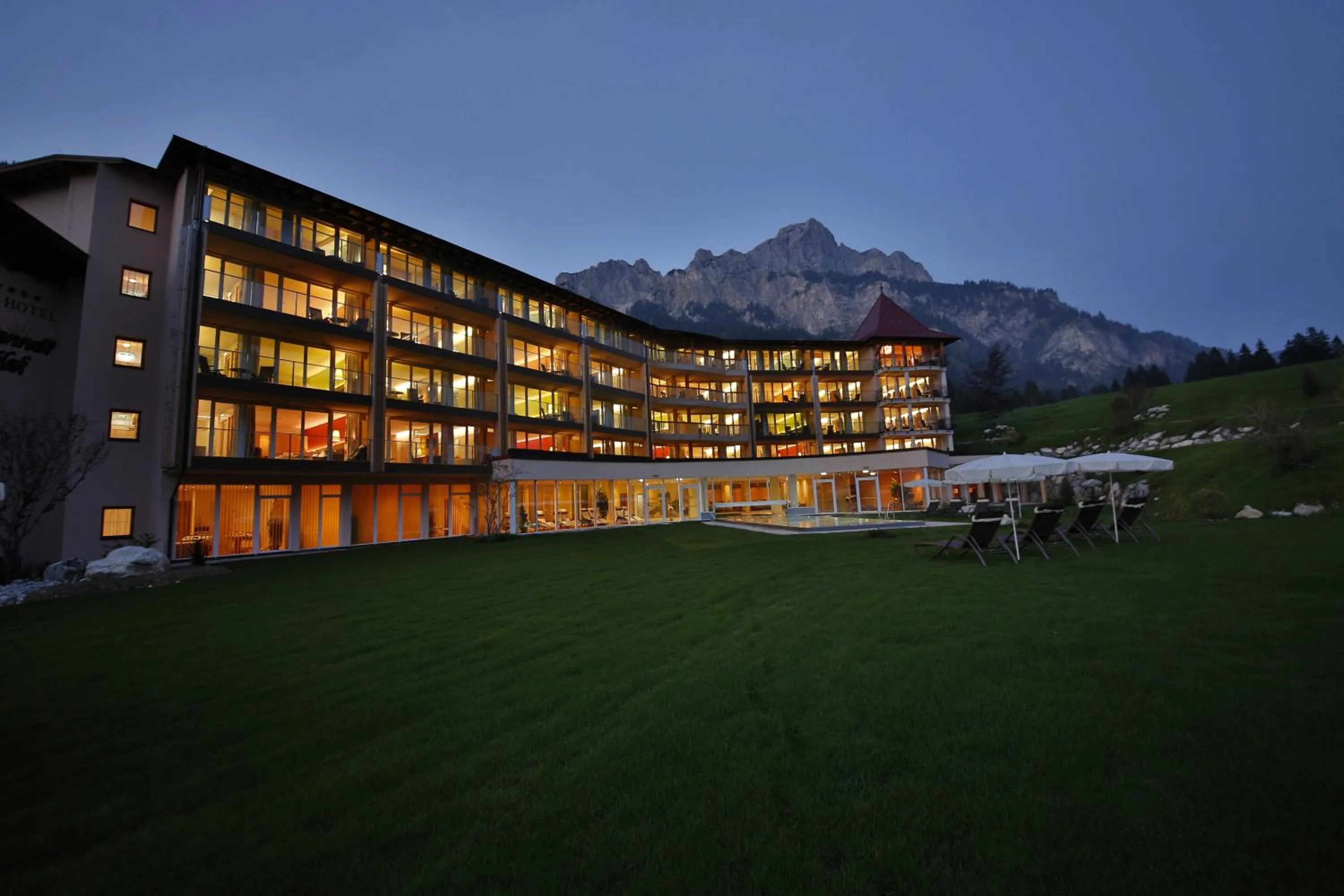 Property building in Romantik Resort & SPA Der Laterndl Hof