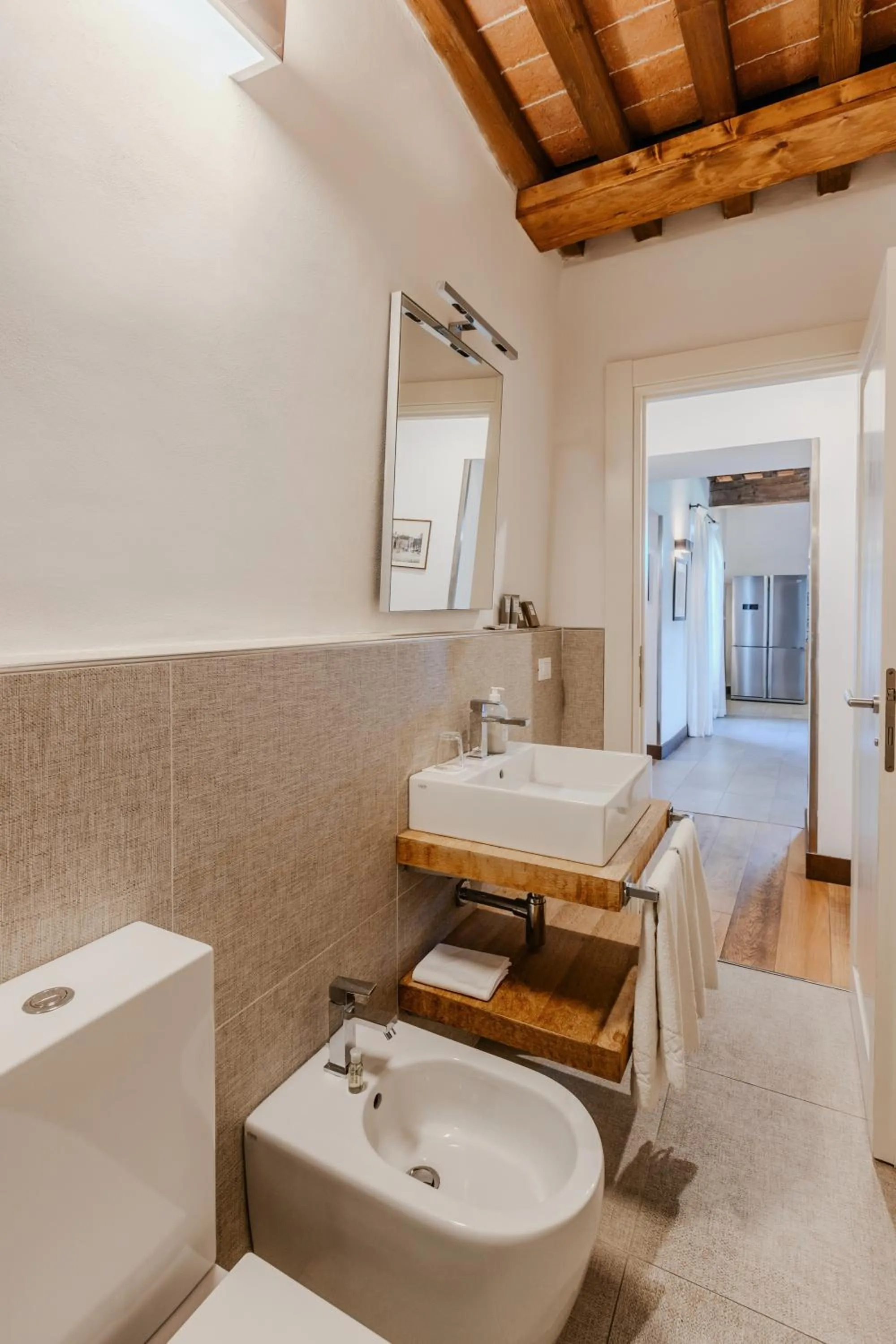 Bathroom in Villa Tolomei Hotel & Resort